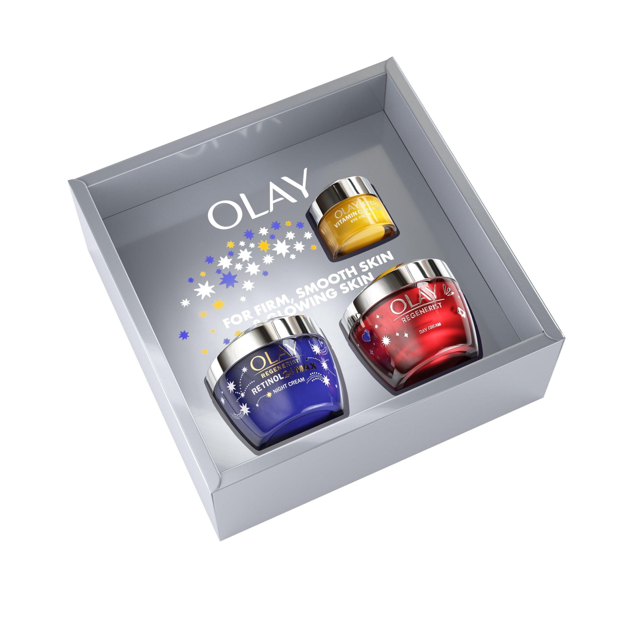 None - Olay - Olay 3pt Reg 50ml +RetMax 50ml +Vit C Eye 15ml - 8