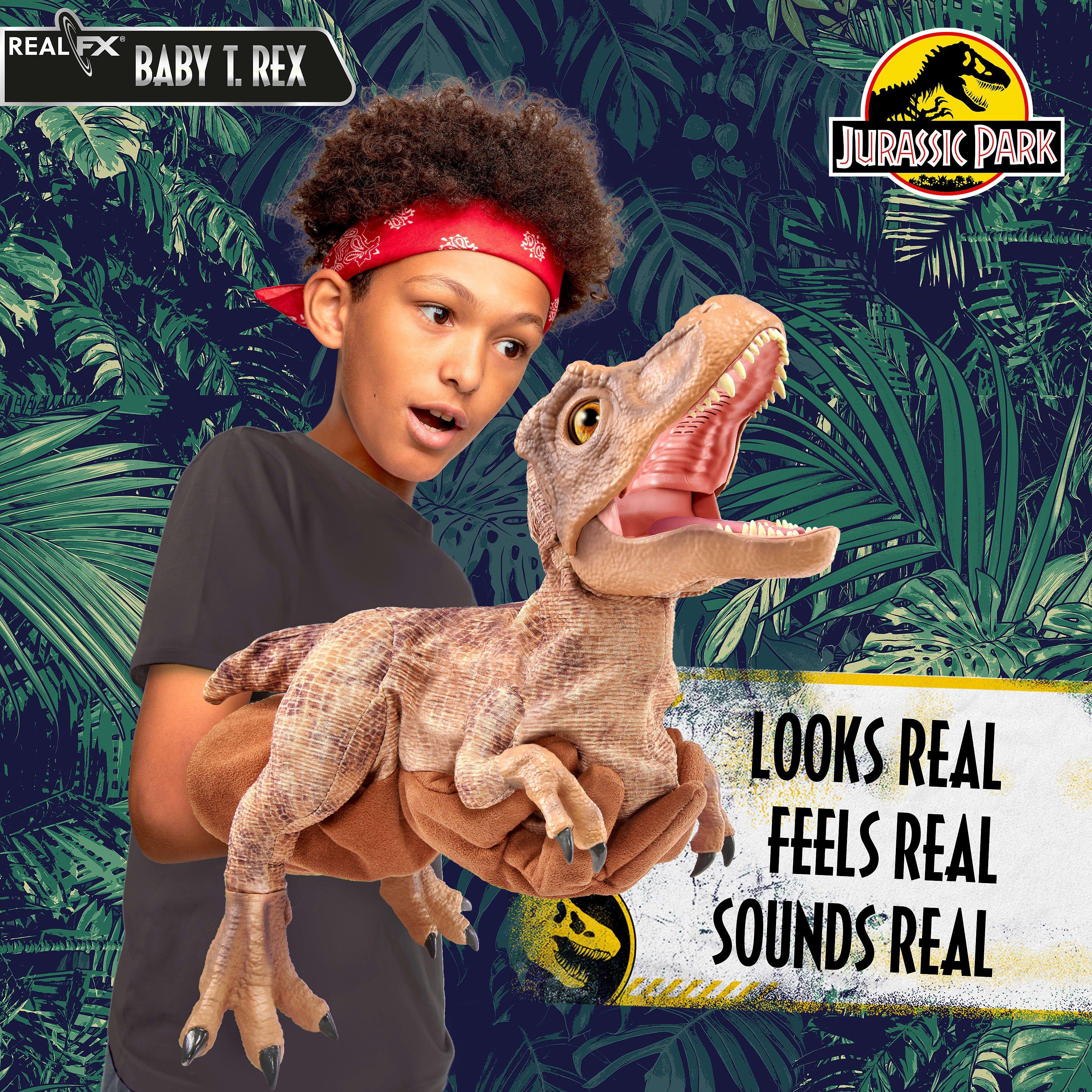Mercadoria - Jurassic Park - Real FX Baby T-Rex - 9