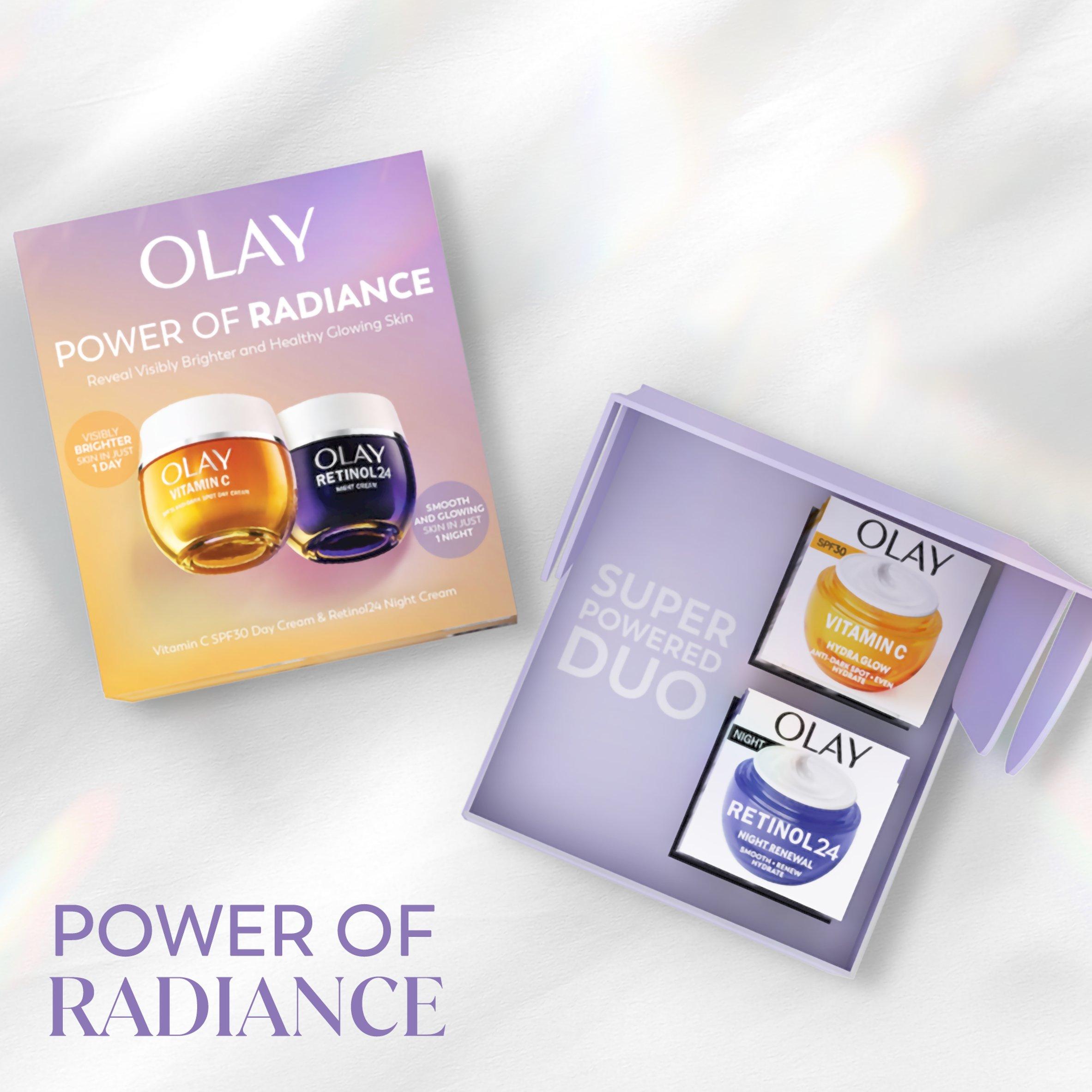 None - Olay - Olay Radiance Renewal Giftset: Day & Night Cream - 4