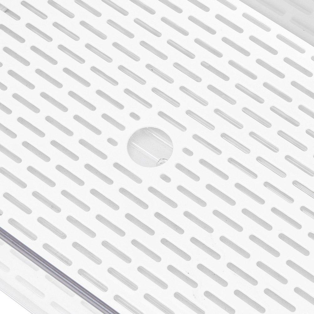 Clear - LIFE IDEAS - 7Pcs Stackable Clear Fridge Organisers - 10