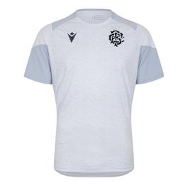 Macron Barbarians Training T Shirt 2024 2025  Mens