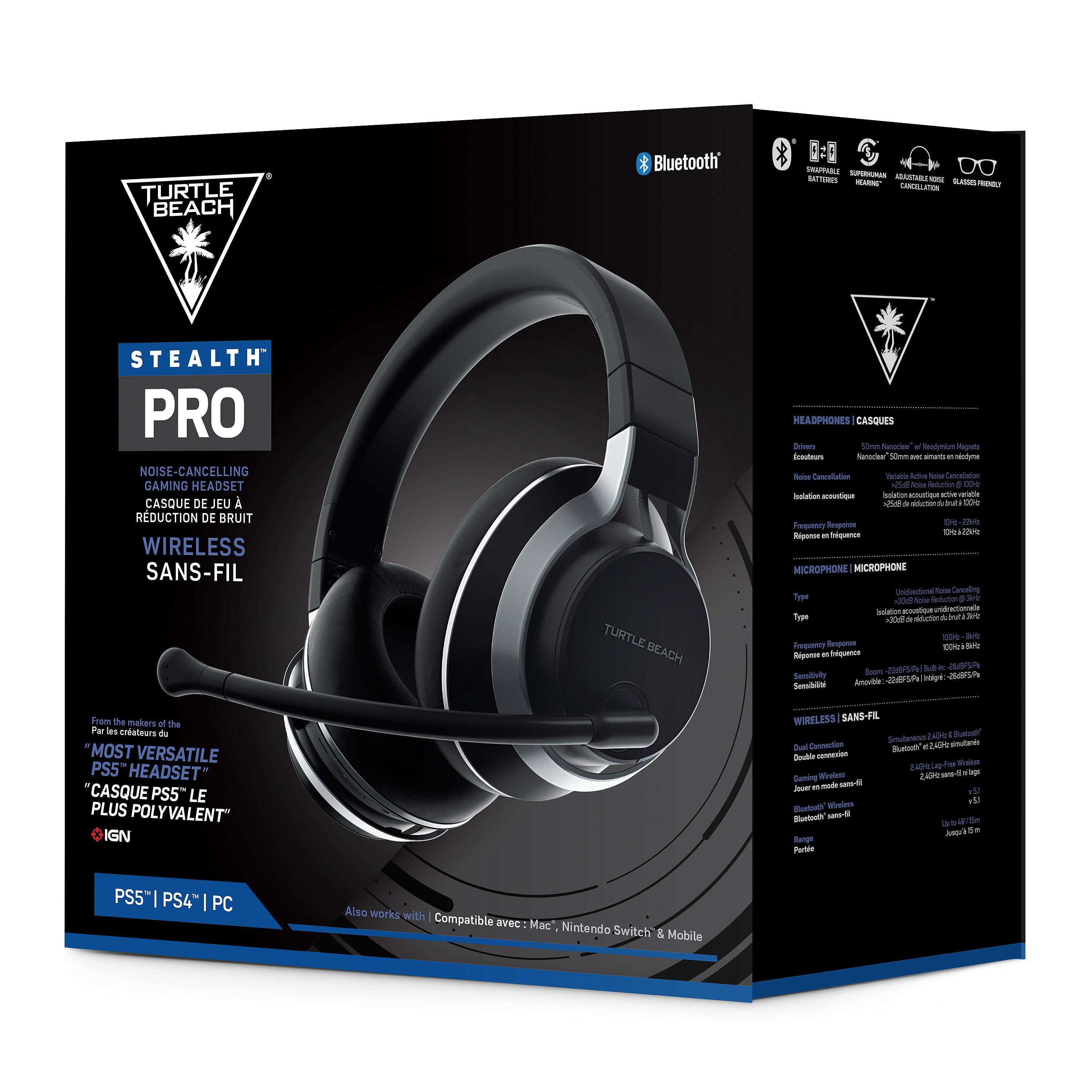 Black - Turtle Beach - Turtle Beach Stealth Pro for PlayStation - 10
