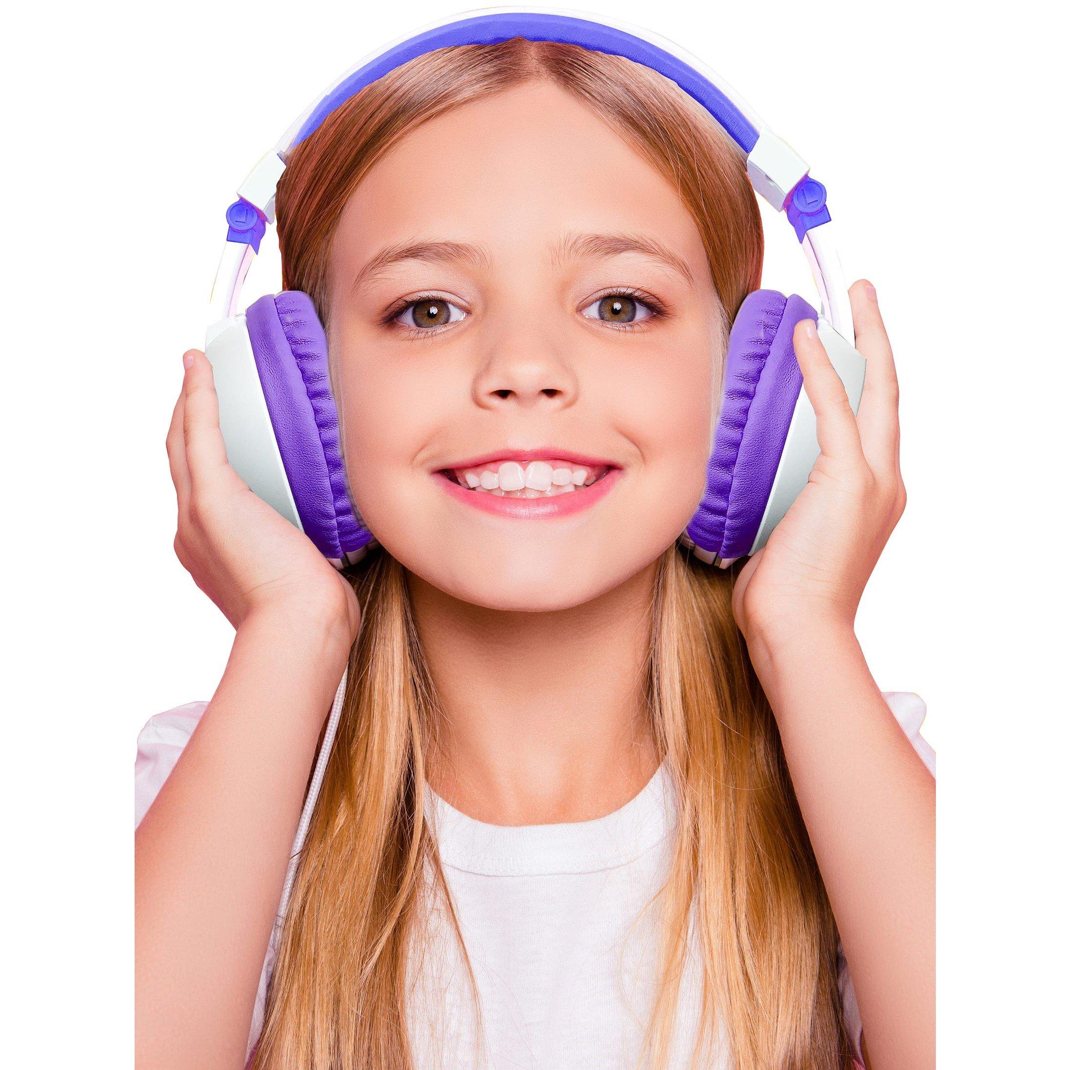 Electronics - Crayola - Kids Wireless Headphones Purple - 3