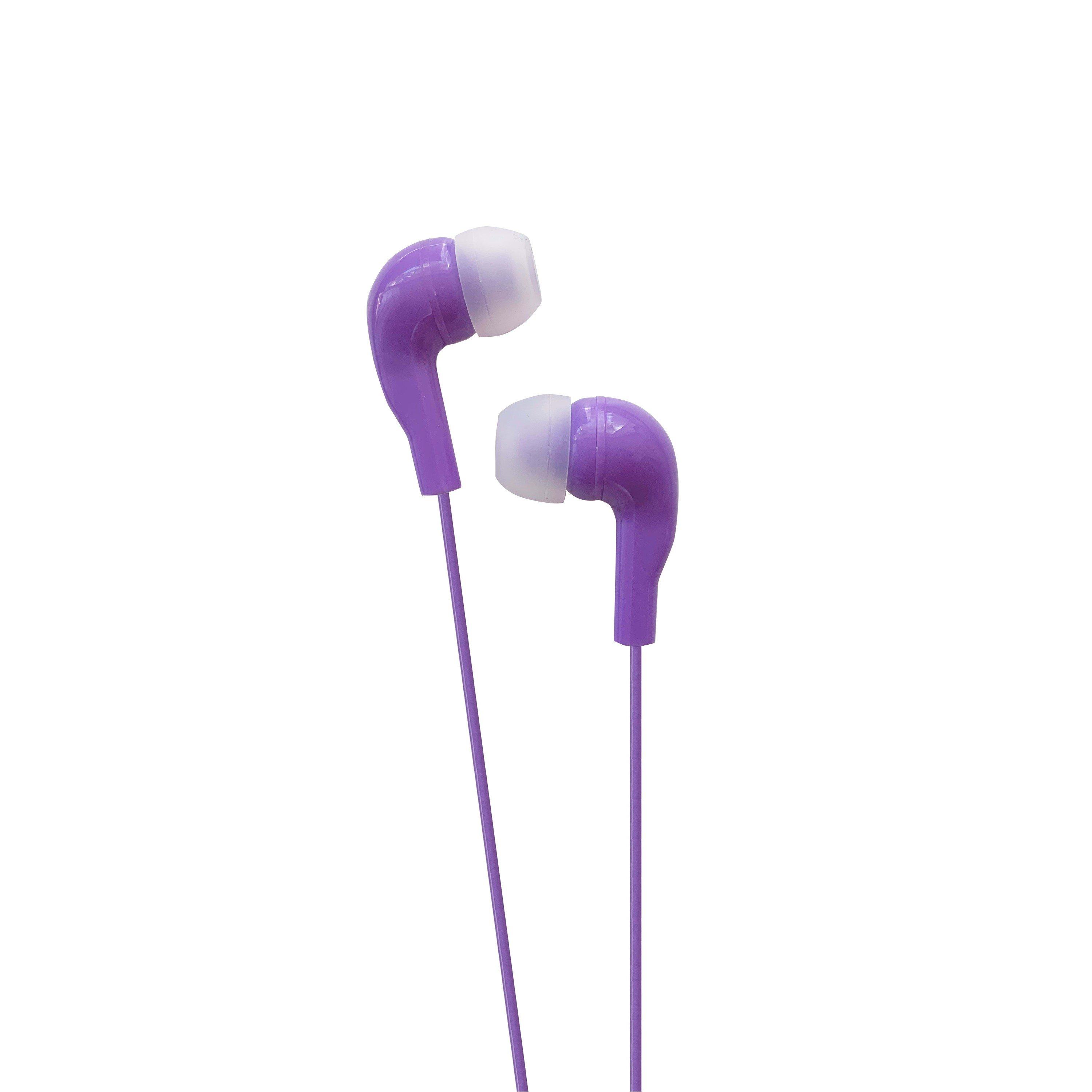 Purple - Crayola - Kids Wired Earbuds Purple