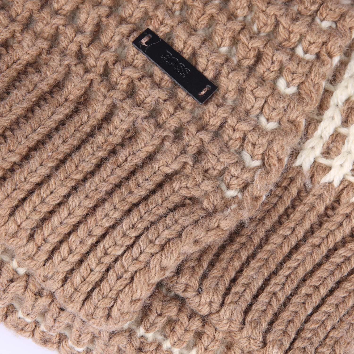 Beige - Boss - Namato Scarf - 2