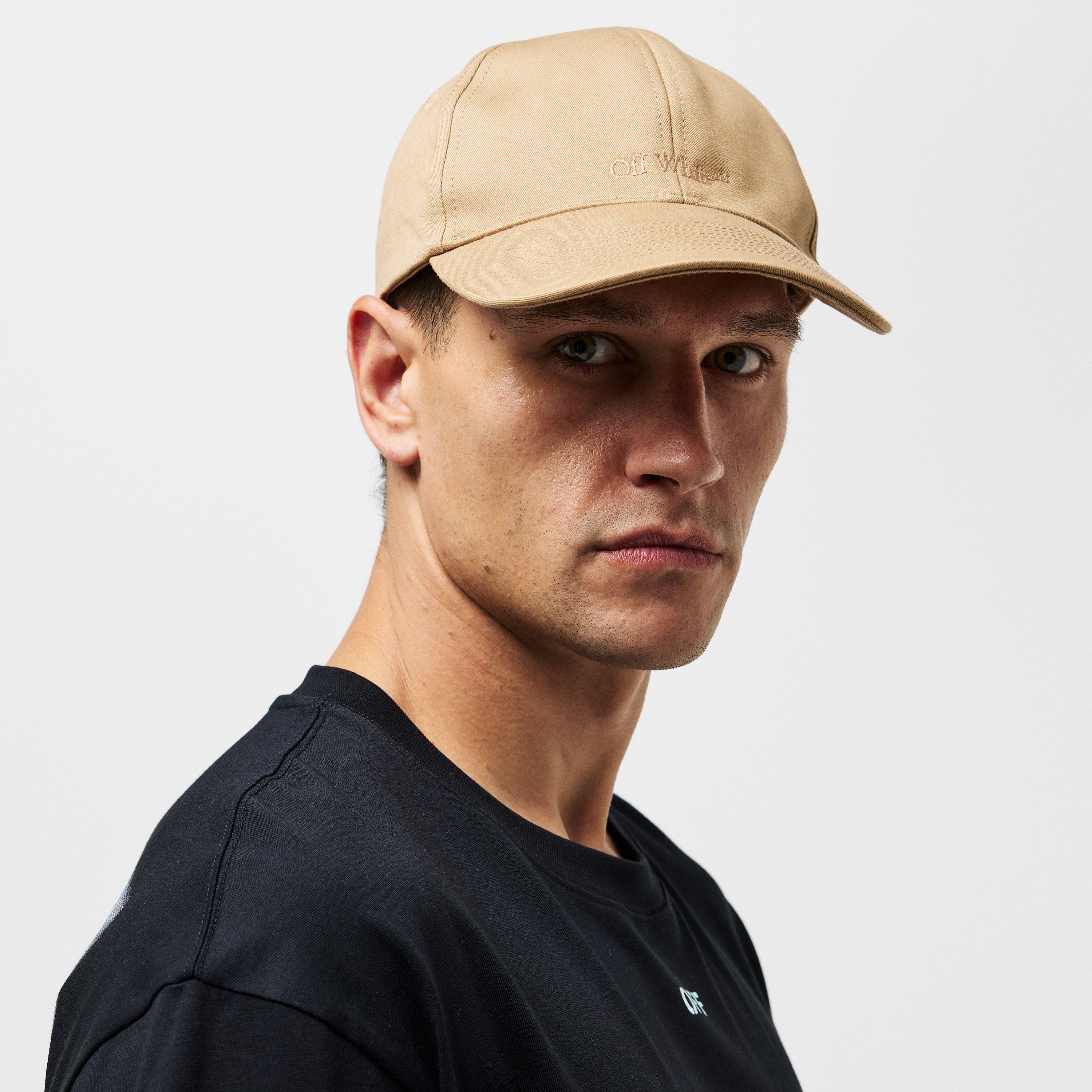 Beige/White - Off White - Men's Baseball Cap - 3