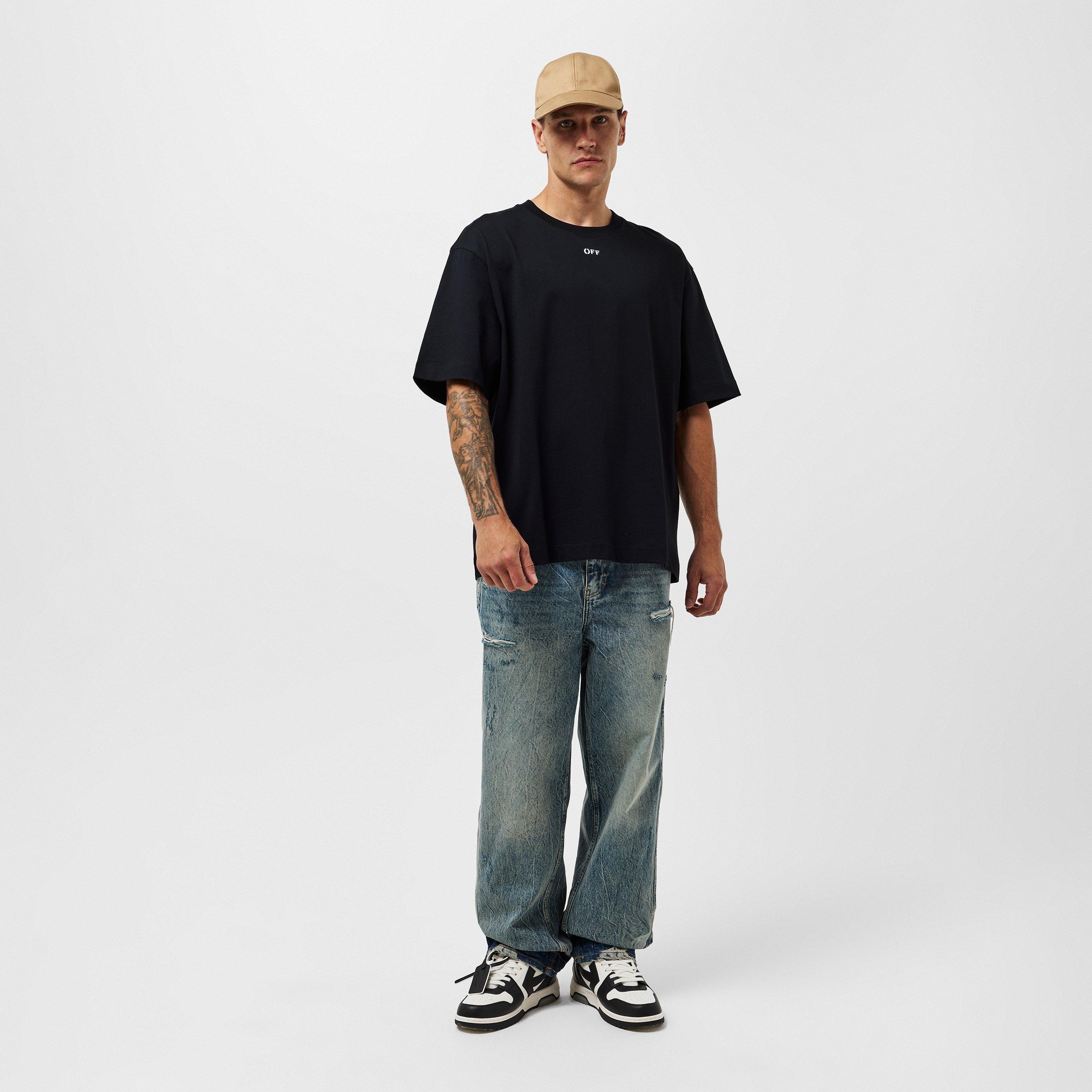 Beige/White - Off White - Men's Baseball Cap - 5