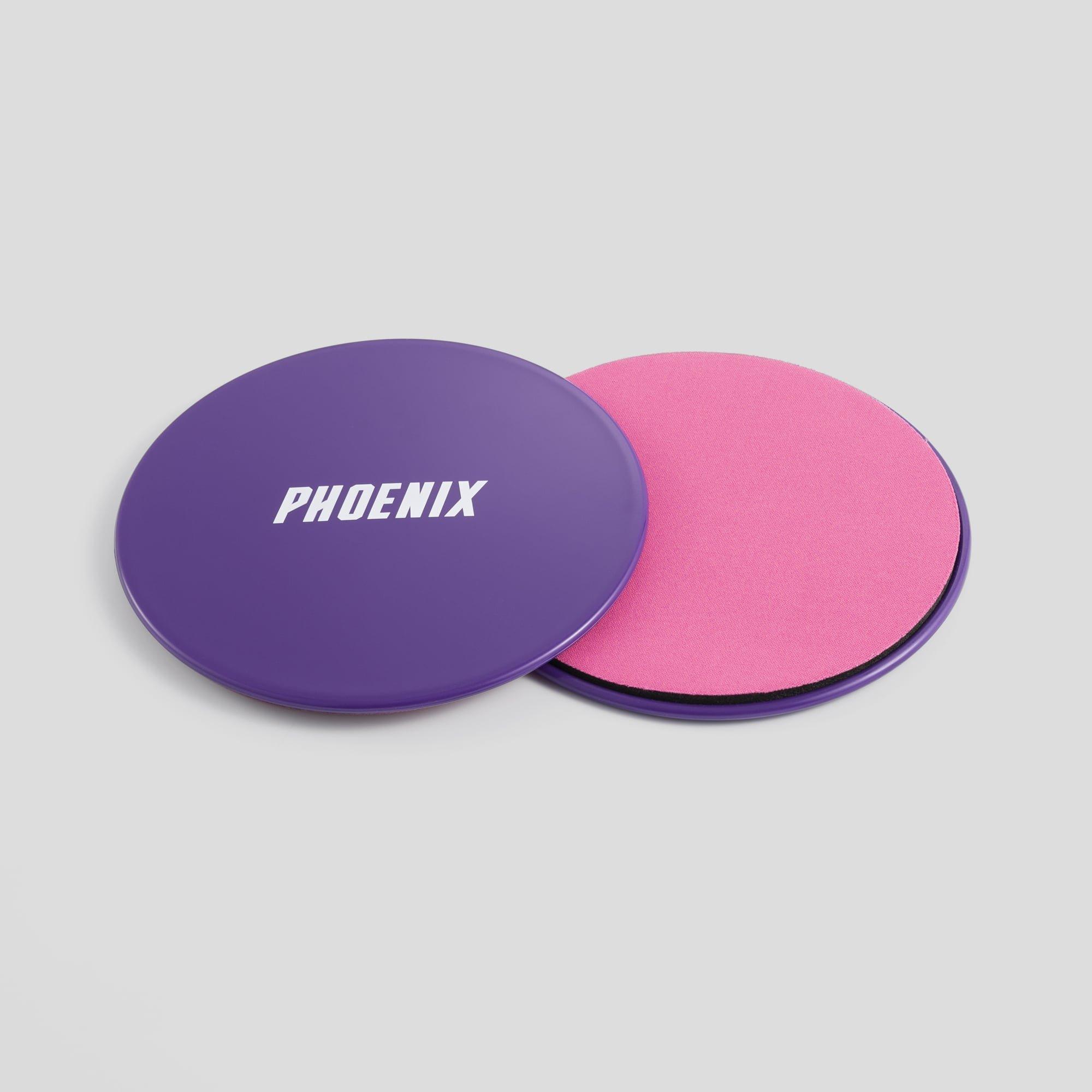 Pink - Phoenix Fitness - Dual Sided Gliding Discs - 1