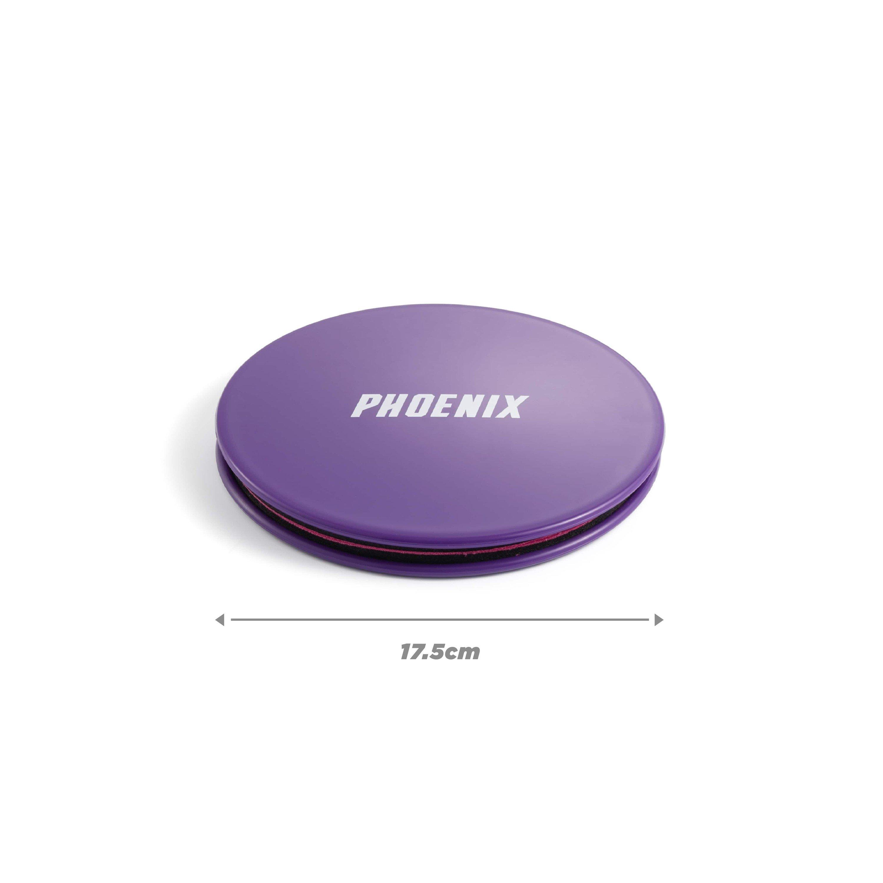 Pink - Phoenix Fitness - Dual Sided Gliding Discs - 2