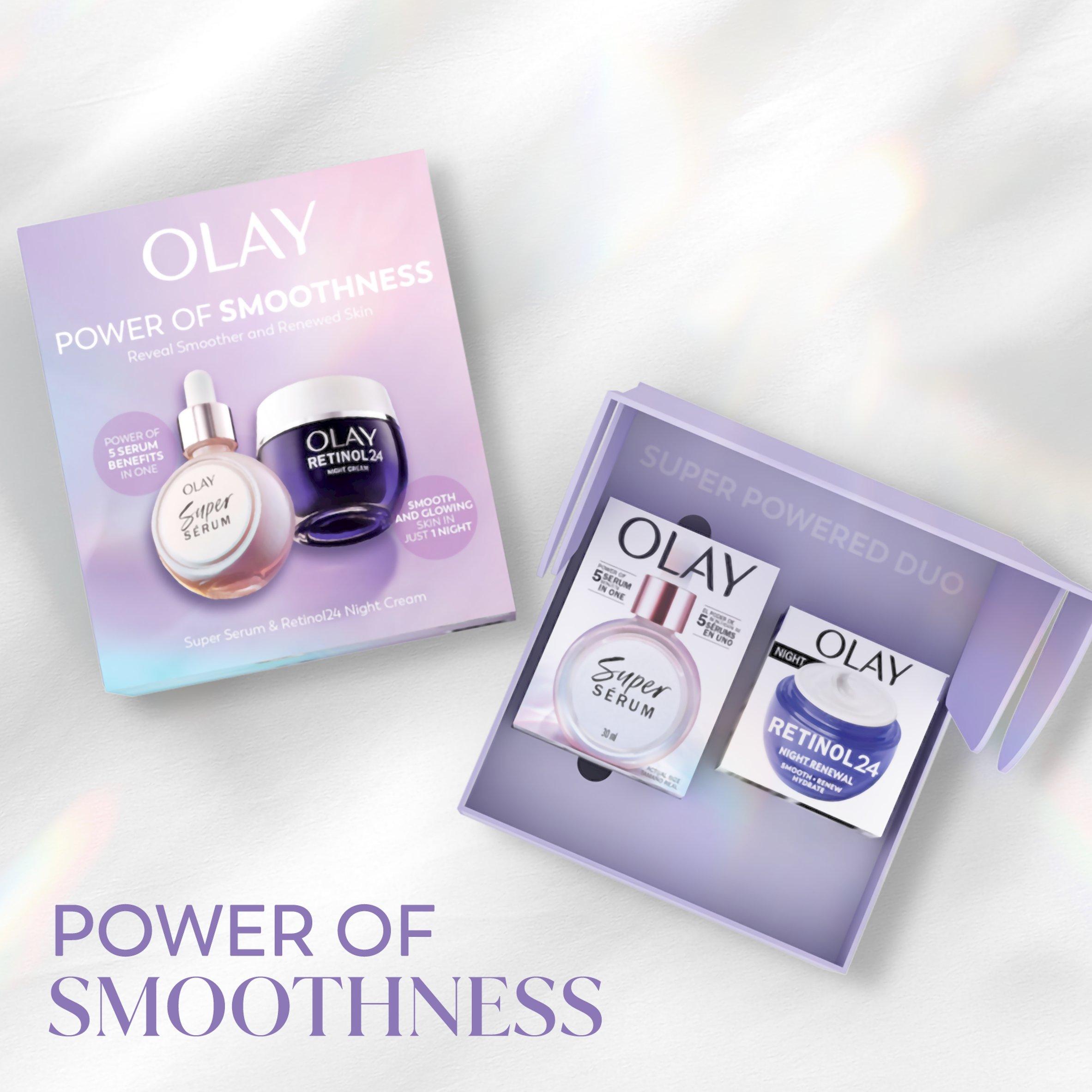 None - Olay - Olay Smooth & Renew GiftSet: Serum & Moisturiser - 3