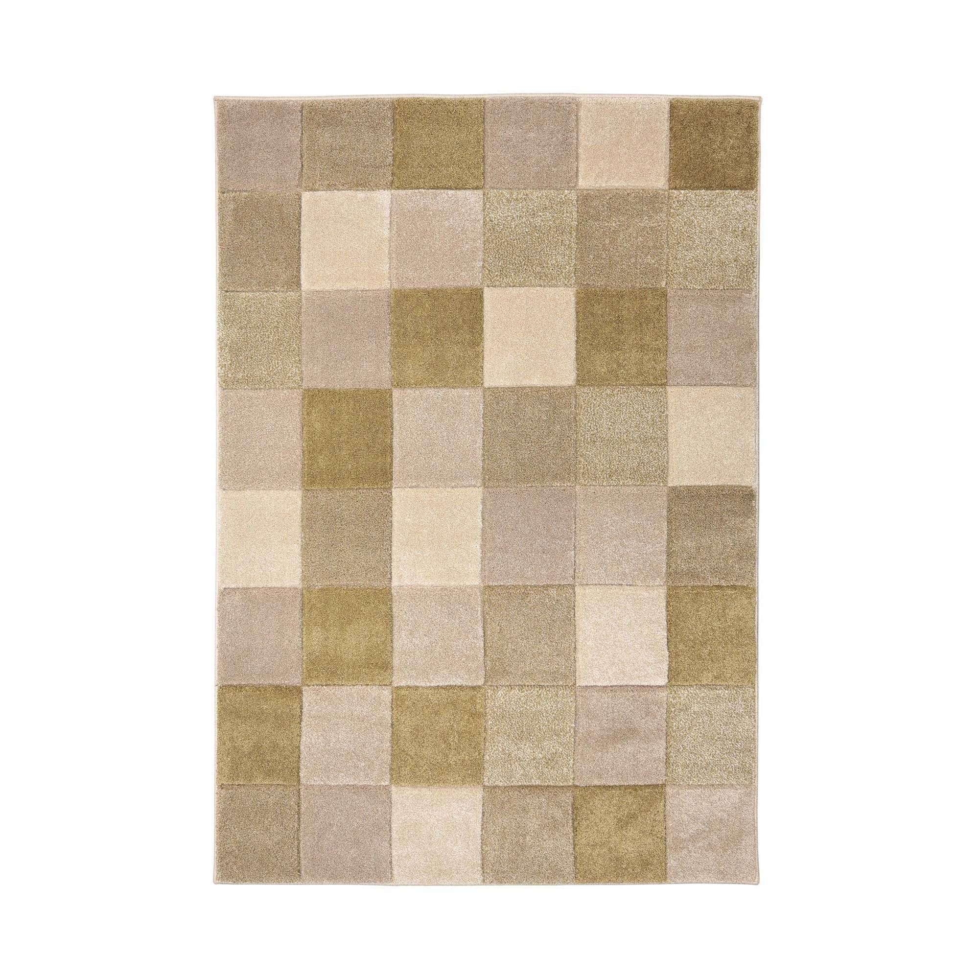 Green - Homemaker - Newport Blocks Rug Green - 3