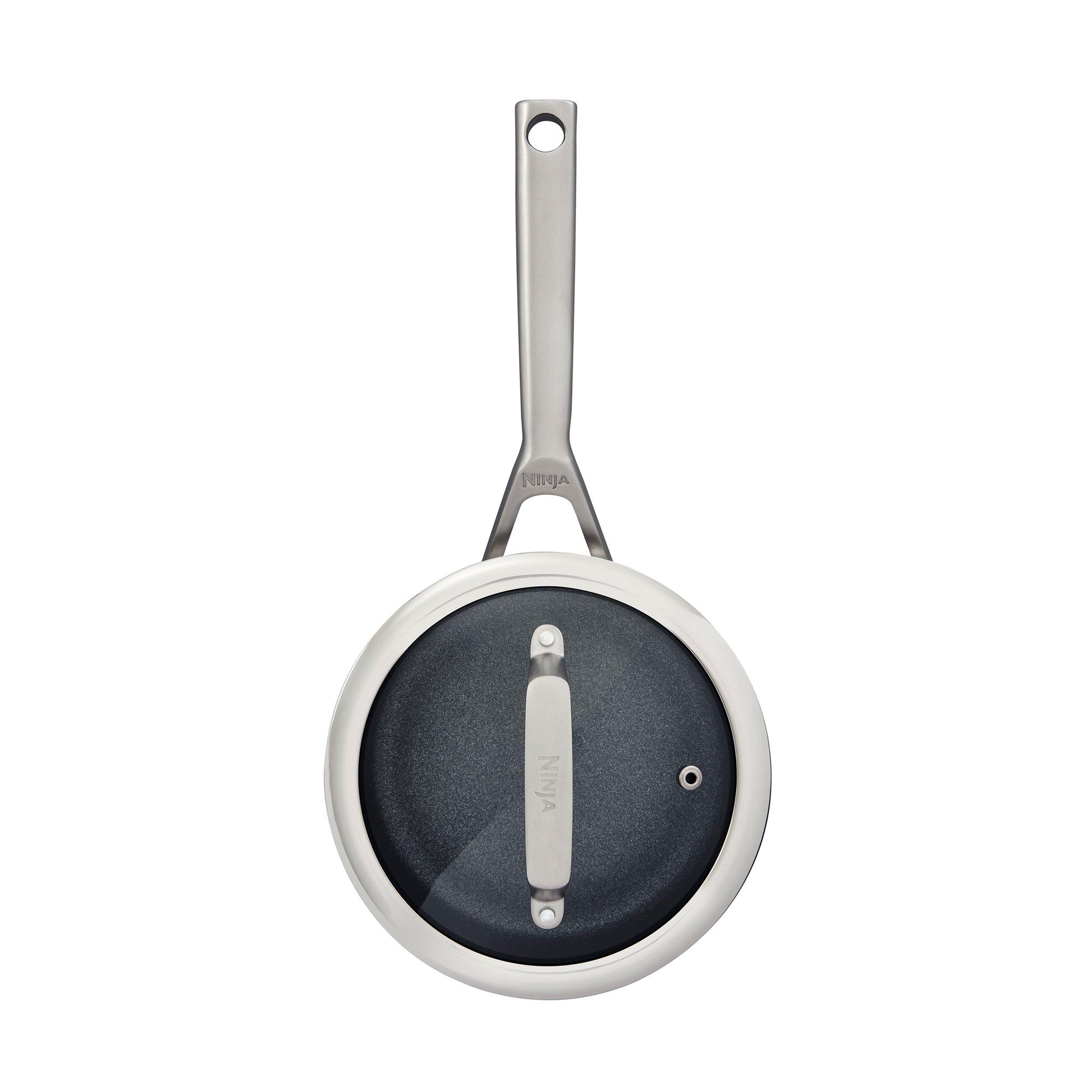 Stainless Steel - Ninja - Foodi ZEROSTICK 5-Piece Pan Set - 15