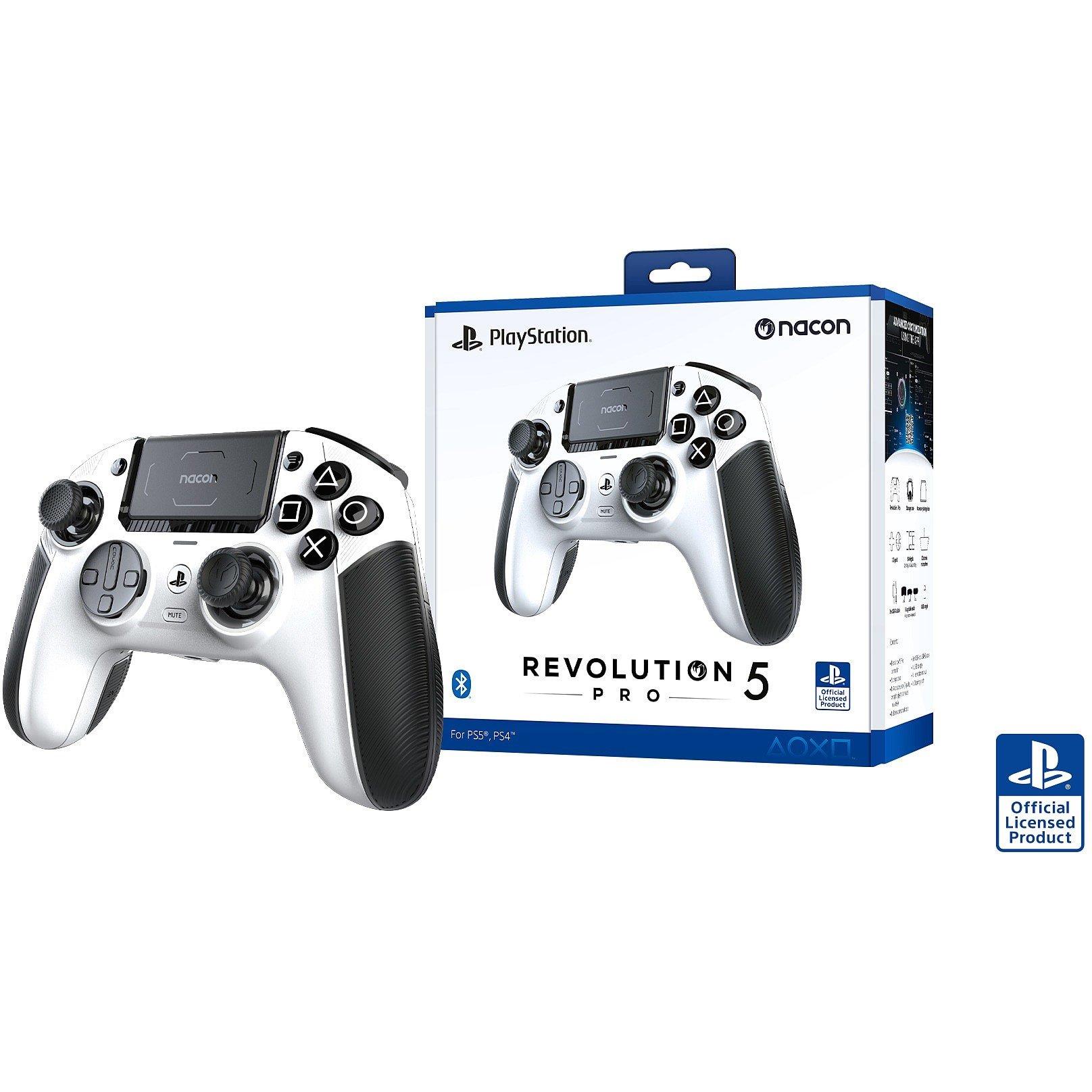 Blanc - Nacon - Revolution 5 Pro Controller for PS5 - White - 6