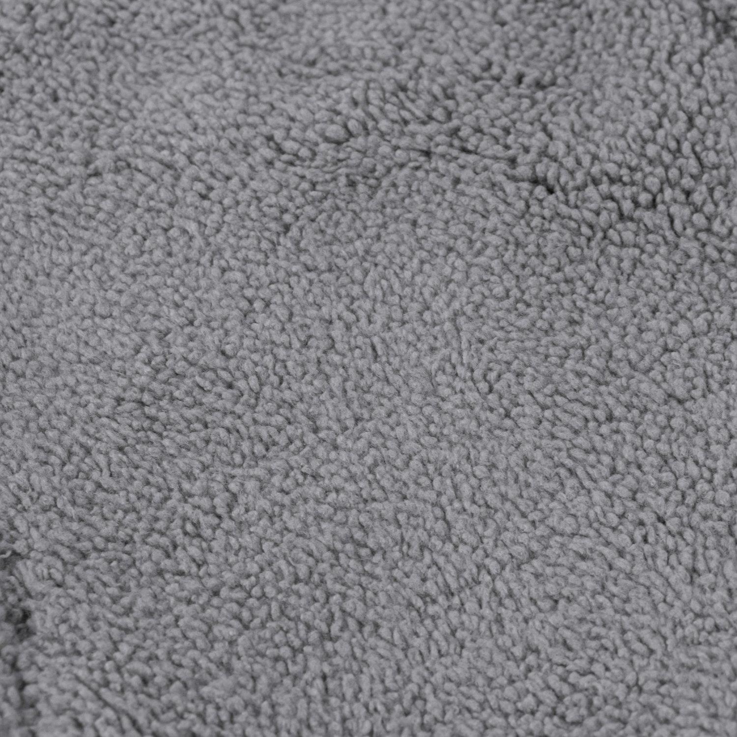 Grey - JVL - JVL Microfibre Mop Replacement Pads - Grey Pack 2 - 4