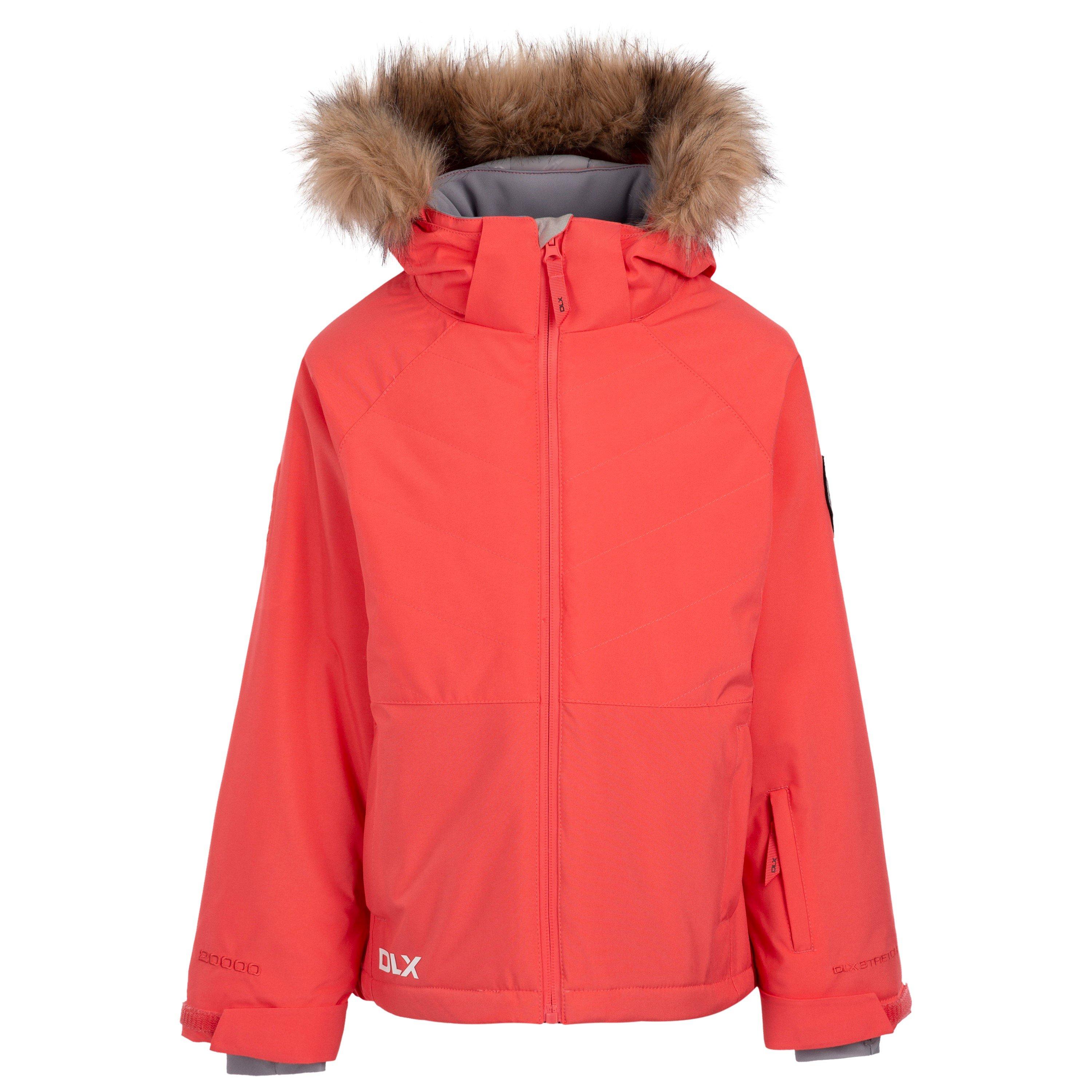 Peach Blush - DLX - Unisex Kids' Fiona Waterproof Ski Jacket - 1