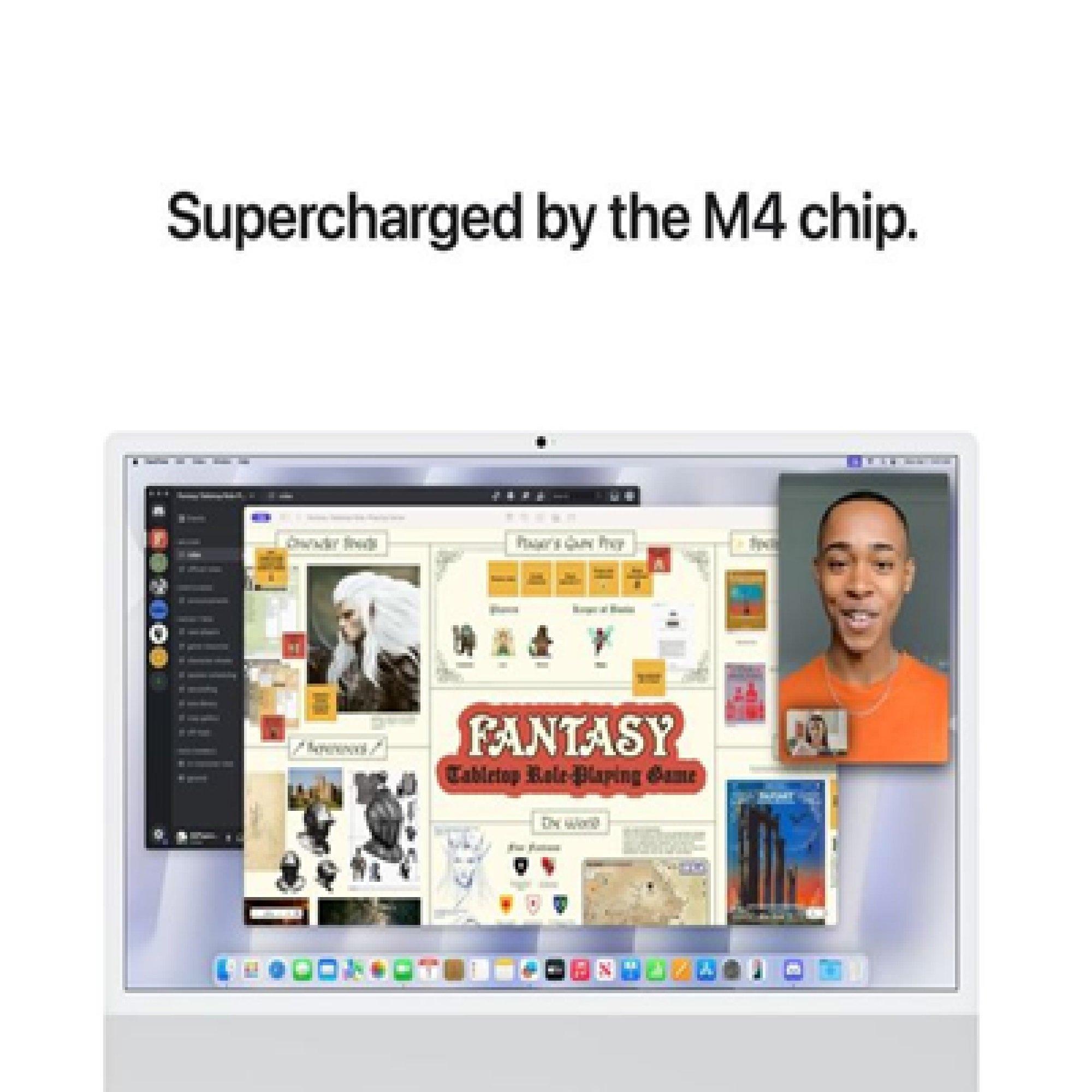 Silver - Apple - iMac 24 4.5K Retina Display 8 Core 16GB 256GB - 7