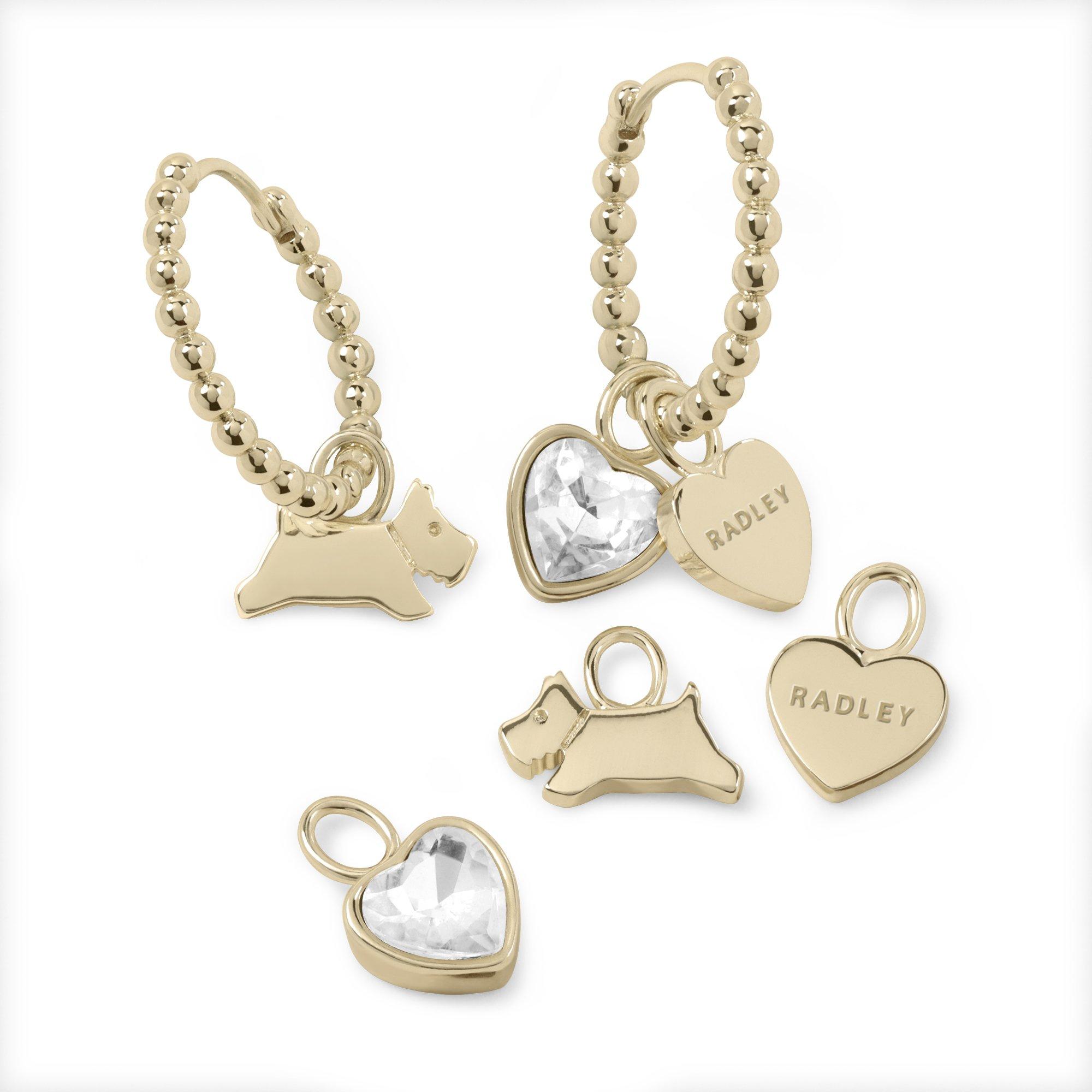Gold - Radley - Radley 18ct Gold Plated Hoop Earring set - 1