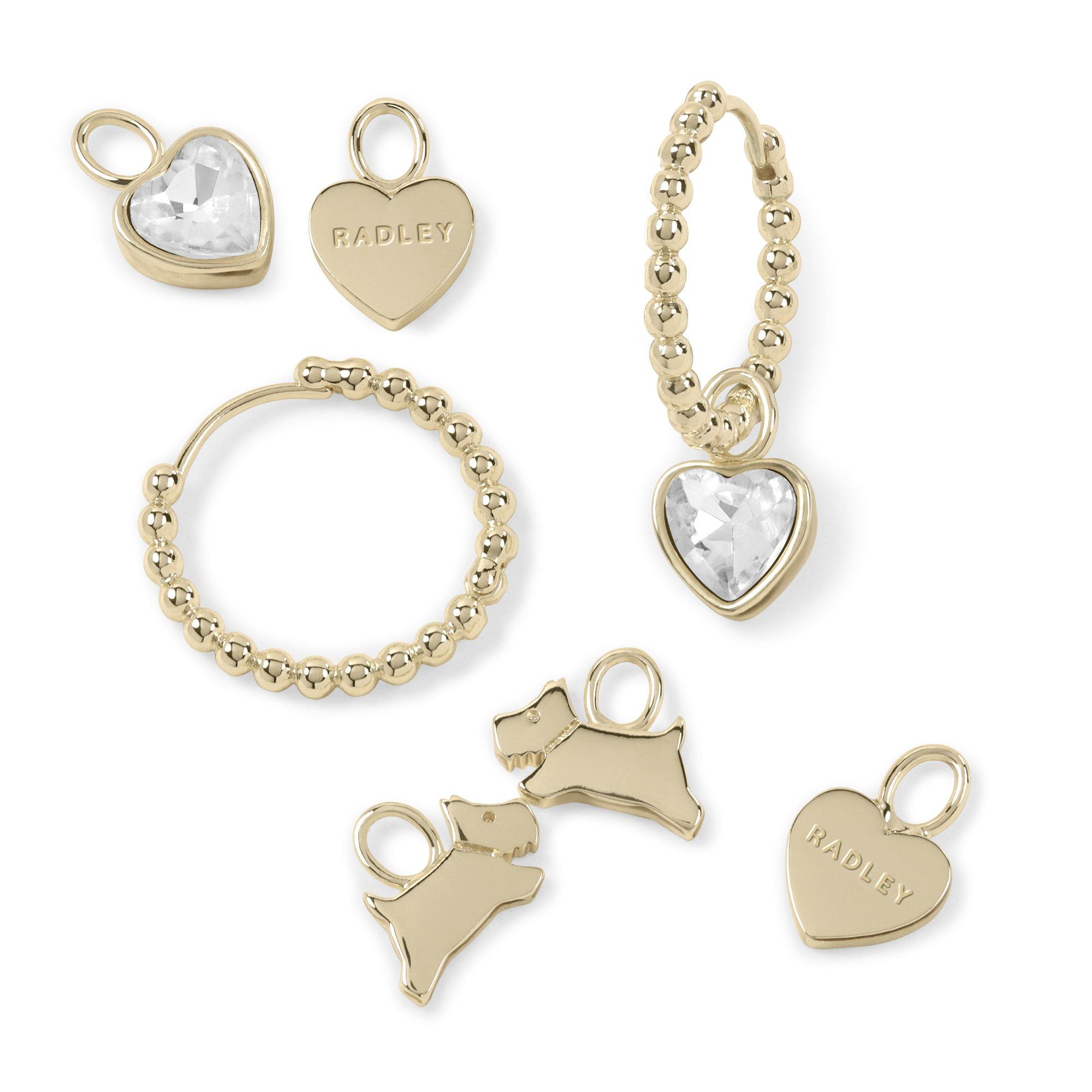 Gold - Radley - Radley 18ct Gold Plated Hoop Earring set - 2
