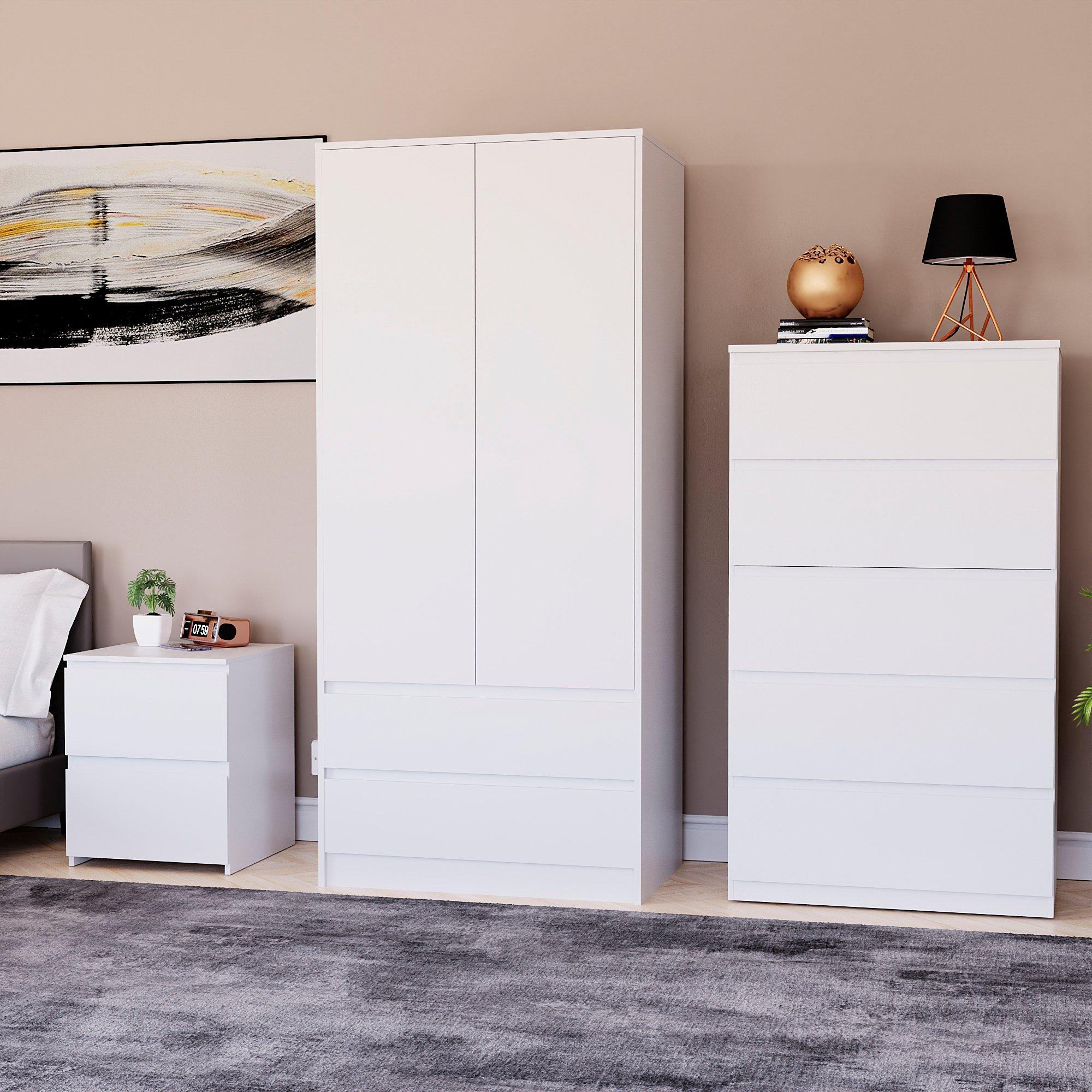 Vida Designs 3 Piece Denver Bedroom Set 3