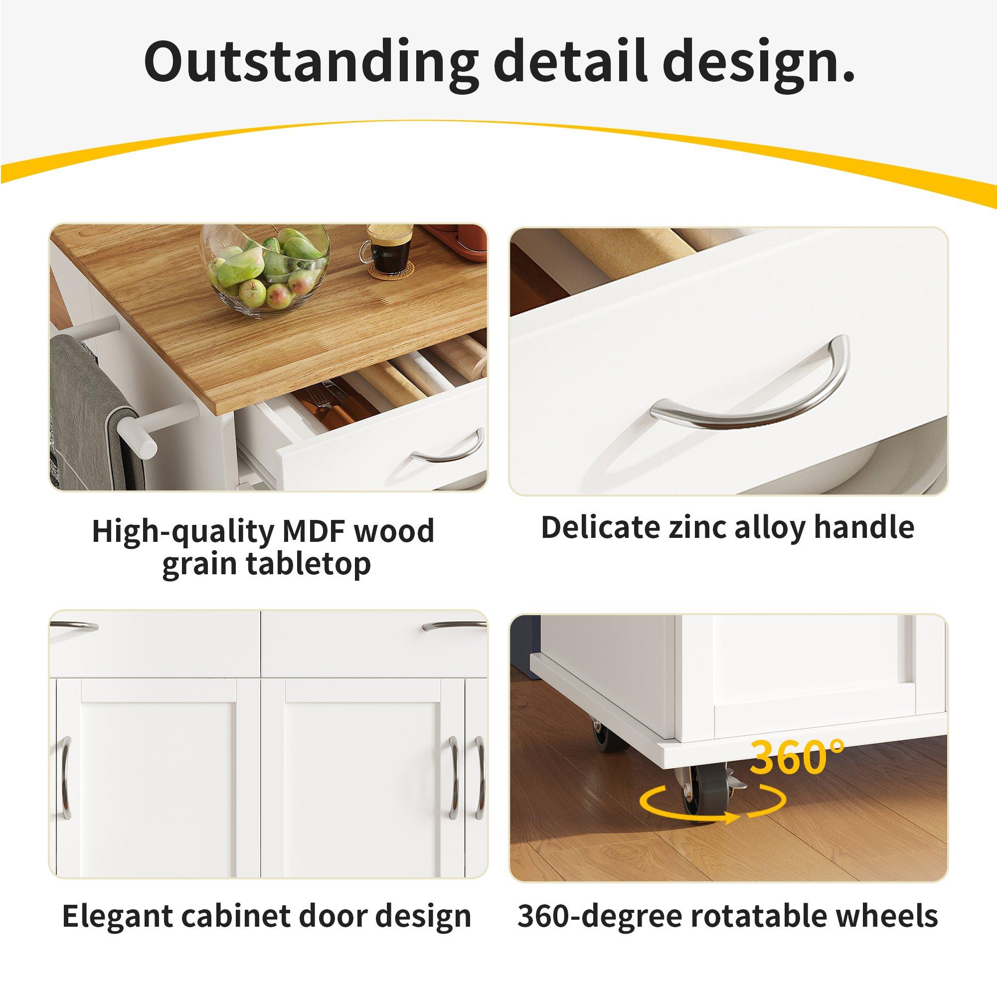 White - Urban Meuble - Modern Utility Storage Cabinet - 6