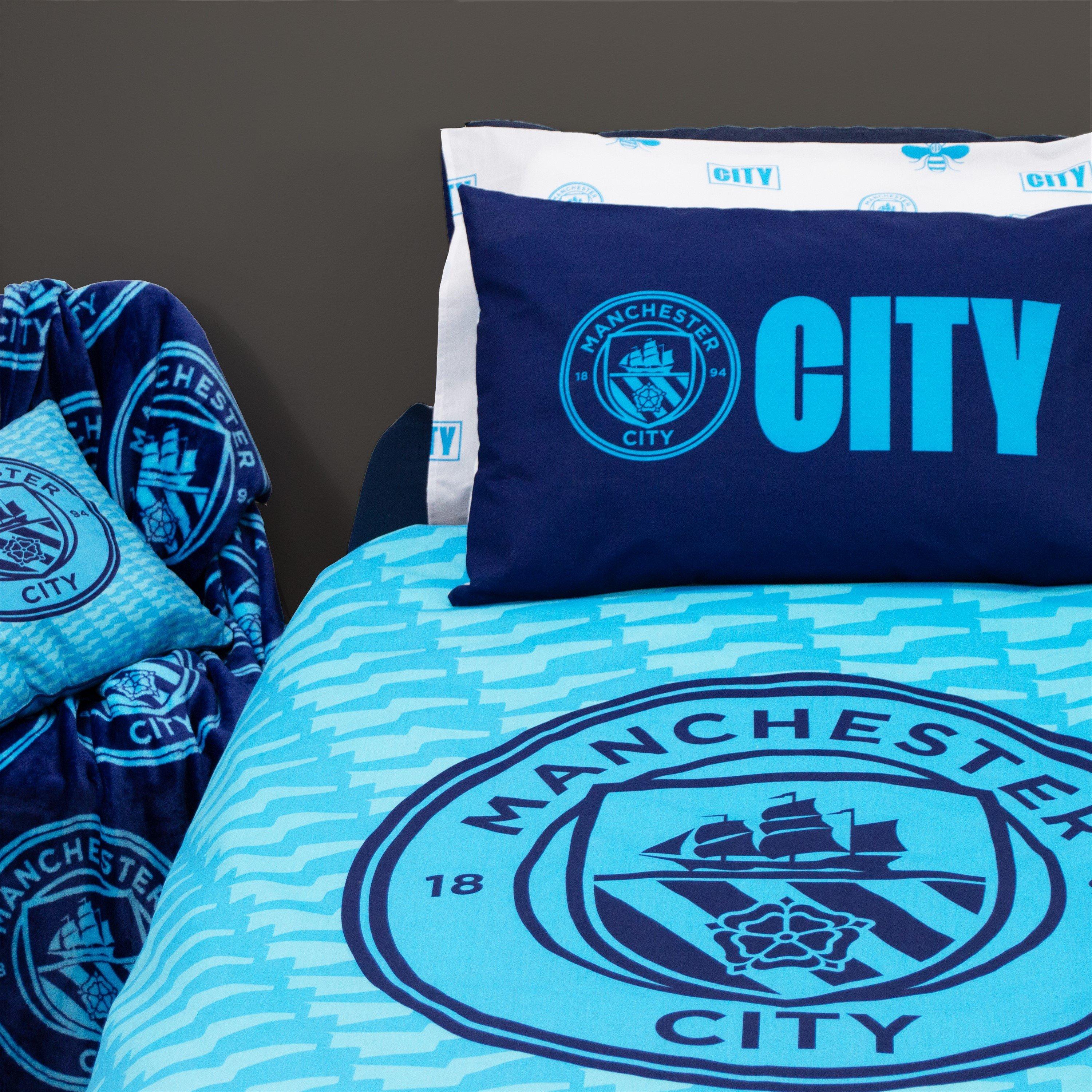 Multi - Team - Manchester City FC Single Panel Duvet - 2