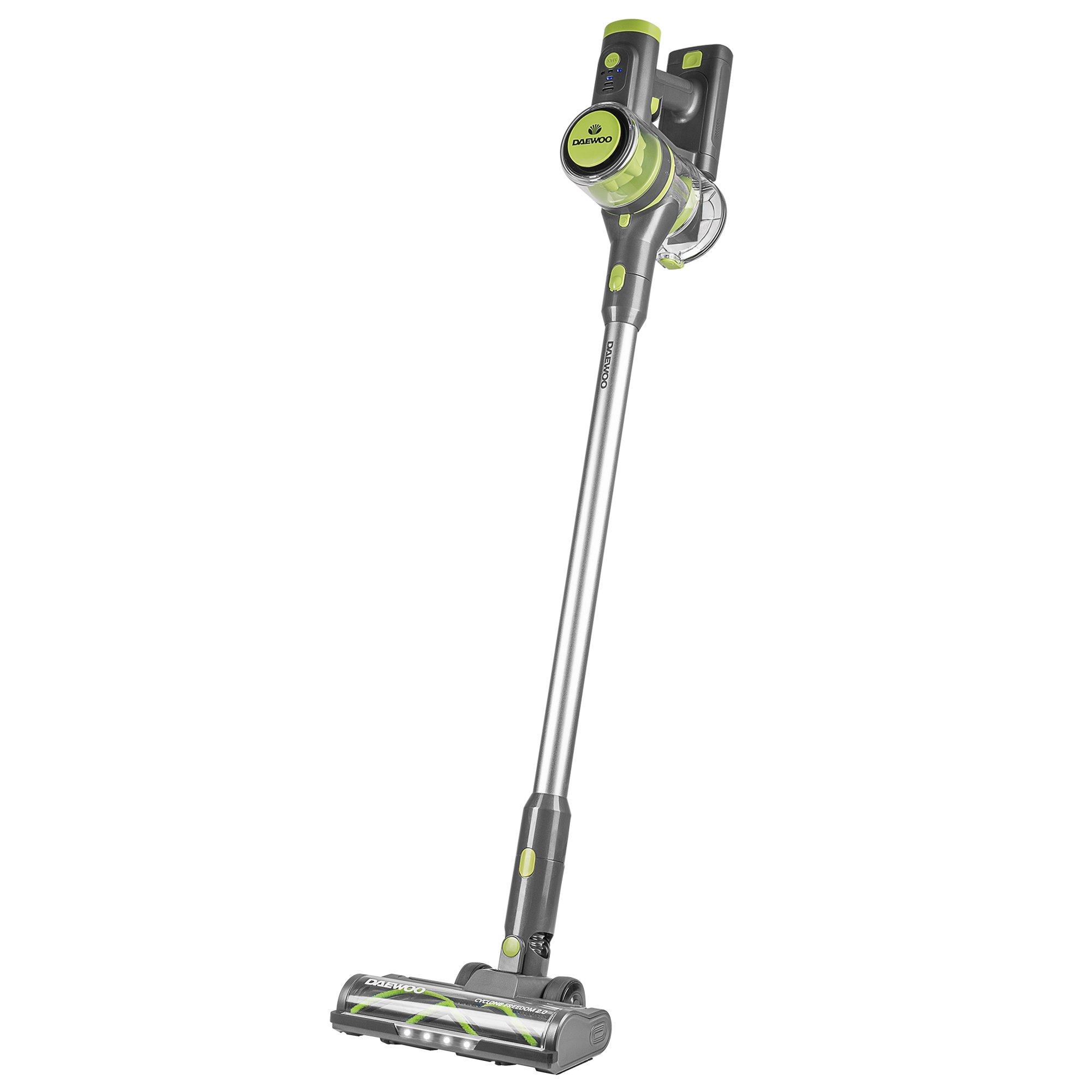 Grey - Daewoo Electricals - Cyclone Freedom 2.0 2-in-1 Cordless Vacuum Cleaner - 1