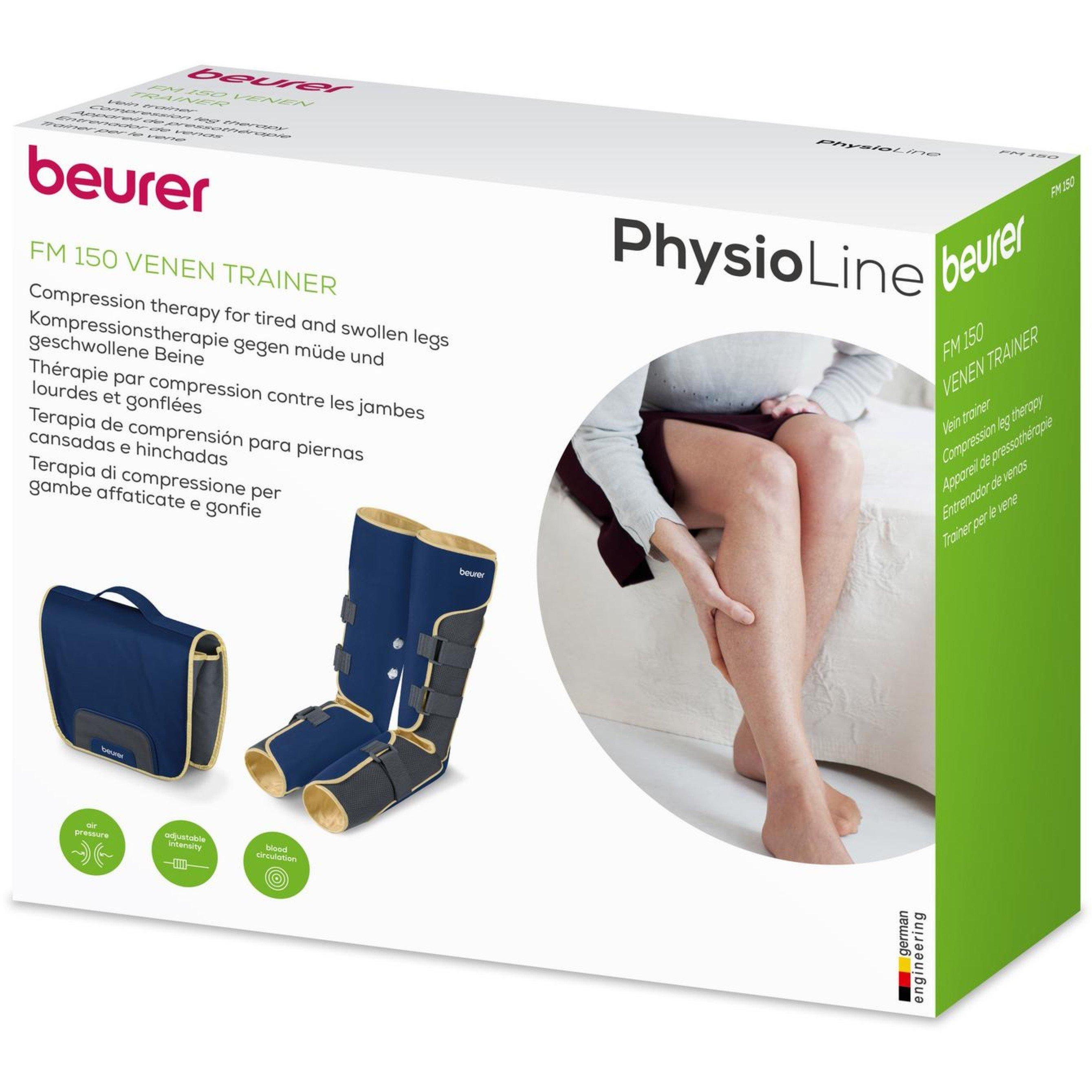 Blue - Beurer - Beurer Pressure Massage Leg Cuffs 64326 - 2