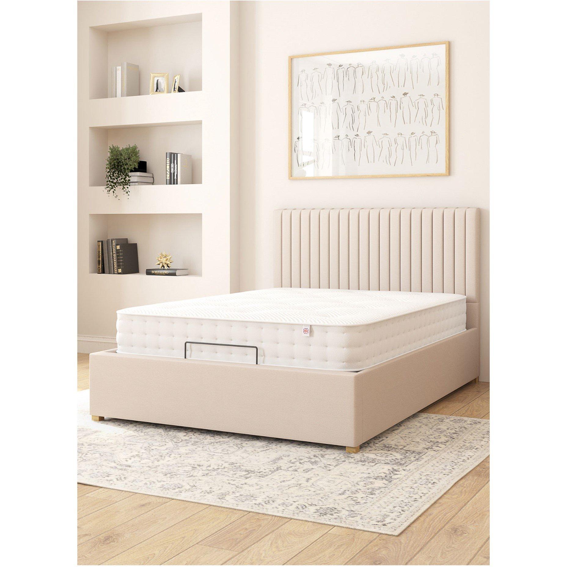 Off White - Aspire - Grant Adjustable Bed & Mattress Linen Fabric - 1