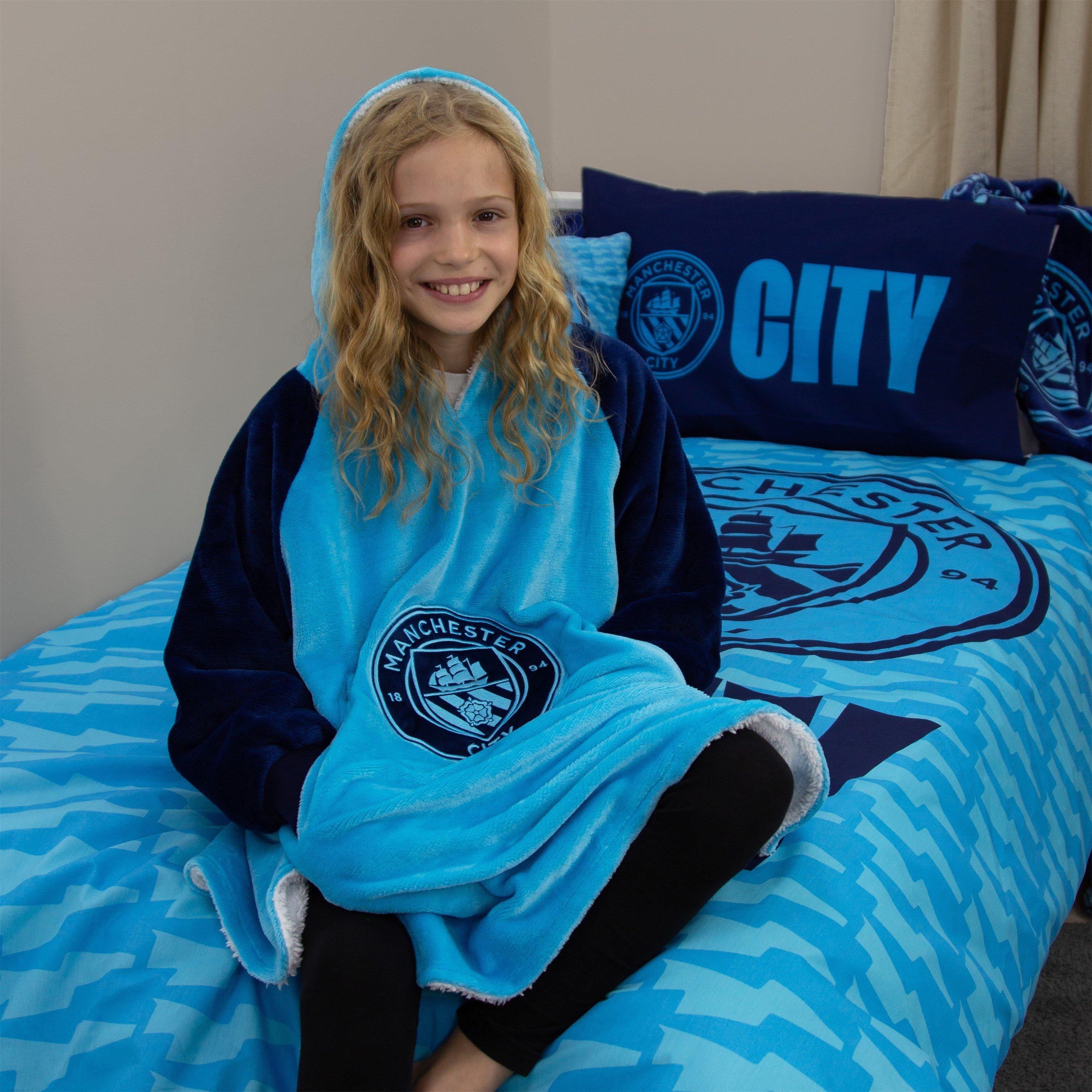 Multi - Team - Manchester City FC Hooded Wearable Fleece - 4