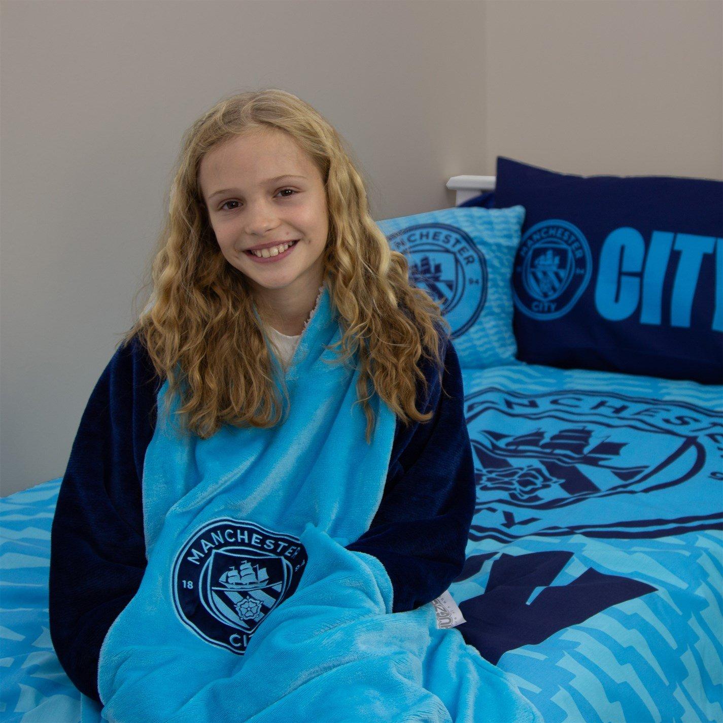 Multi - Team - Manchester City FC Hooded Wearable Fleece - 5