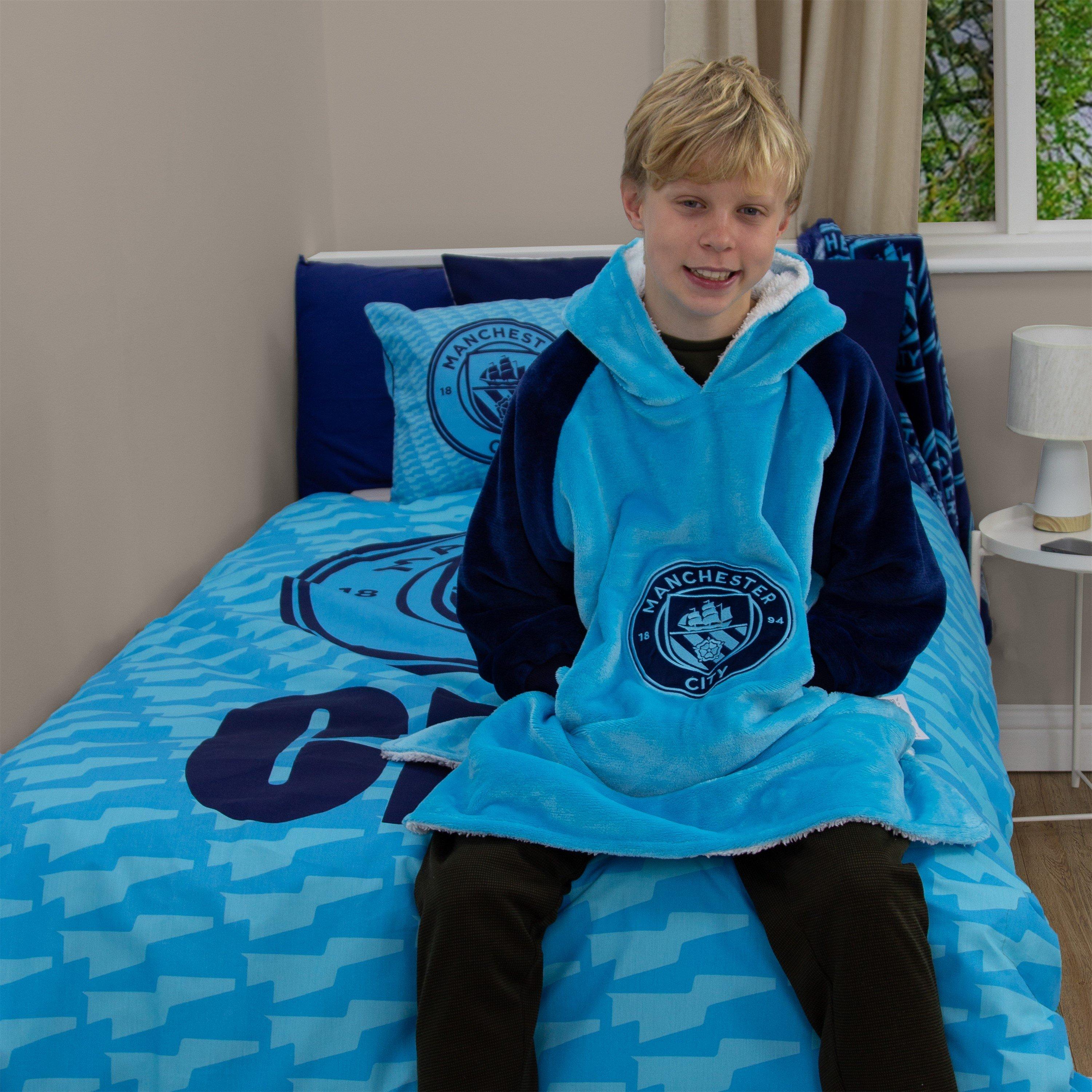 Multi - Team - Manchester City FC Hooded Wearable Fleece - 6