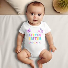 Aye Do Pretty Little Sister Baby Vest 7750-BBYvest