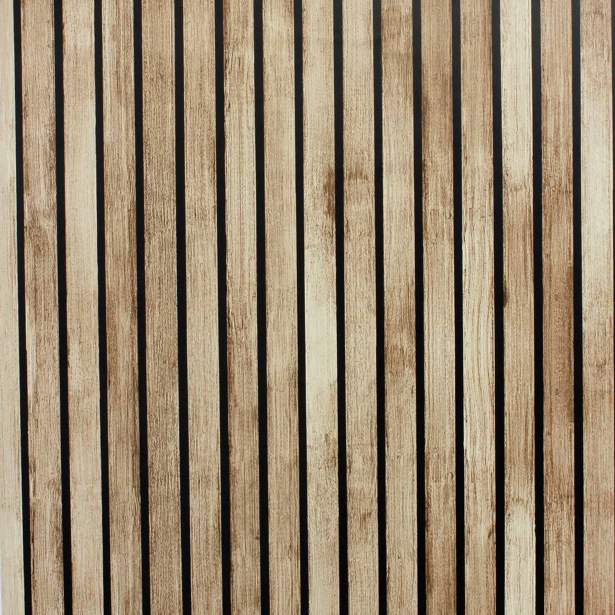 Neutral - Arthouse - Wood Slats Natural sw12 - 1