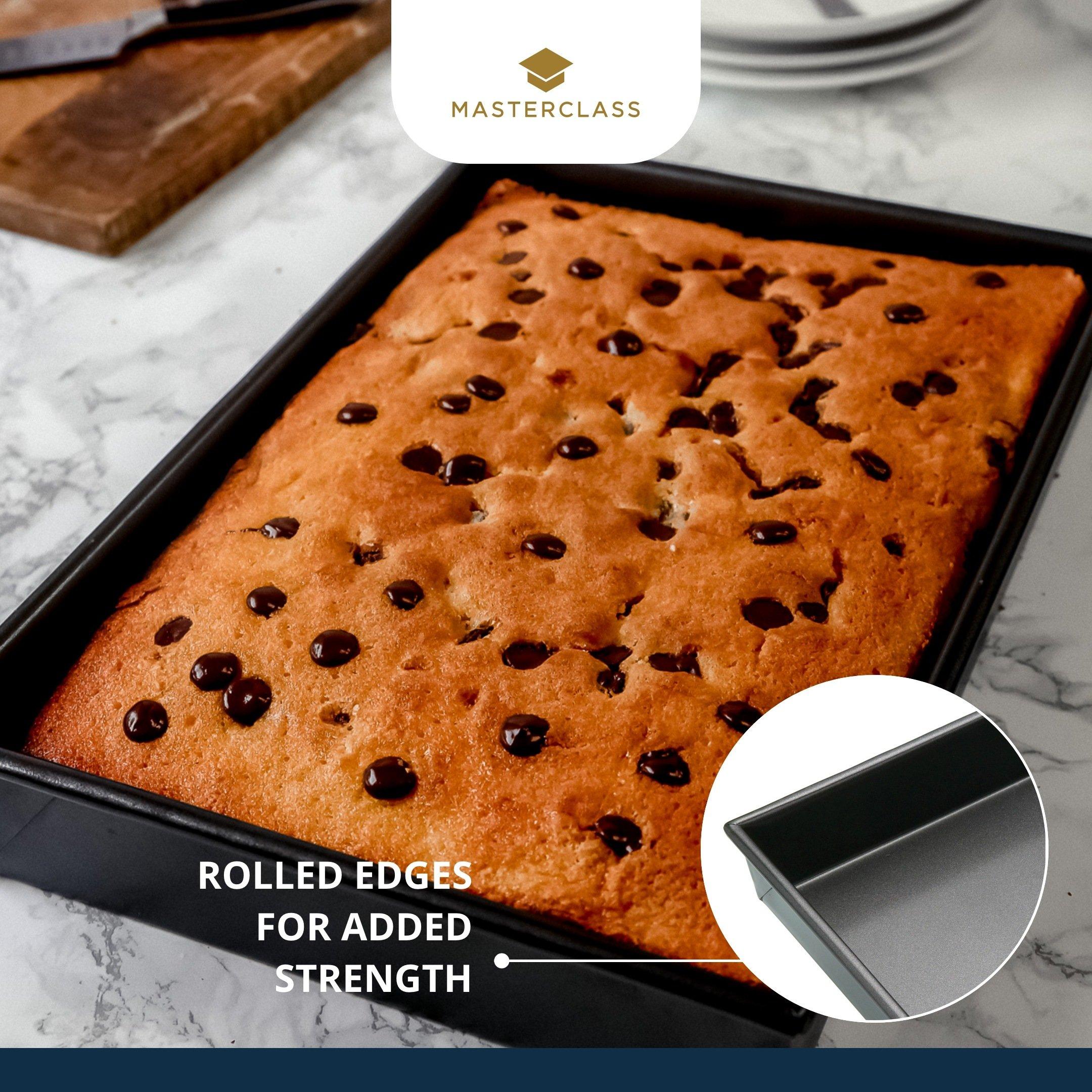 Grey - MasterClass - MasterClass Non-Stick Rectangular Deep Pan - 2