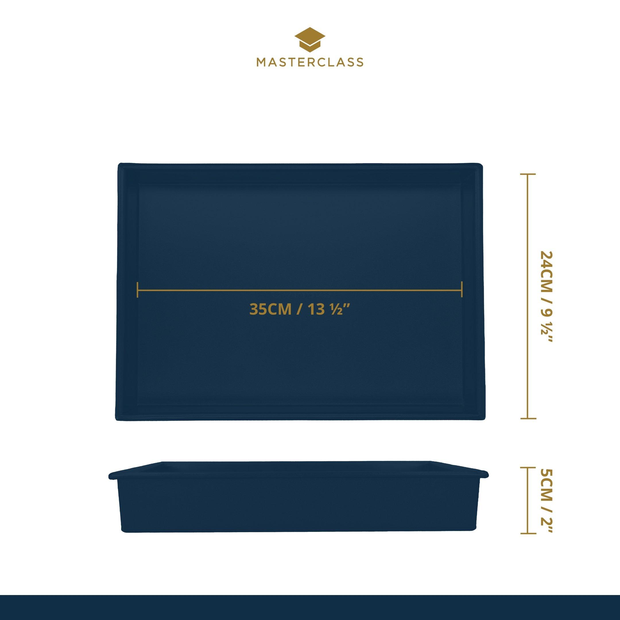 Grey - MasterClass - MasterClass Non-Stick Rectangular Deep Pan - 5