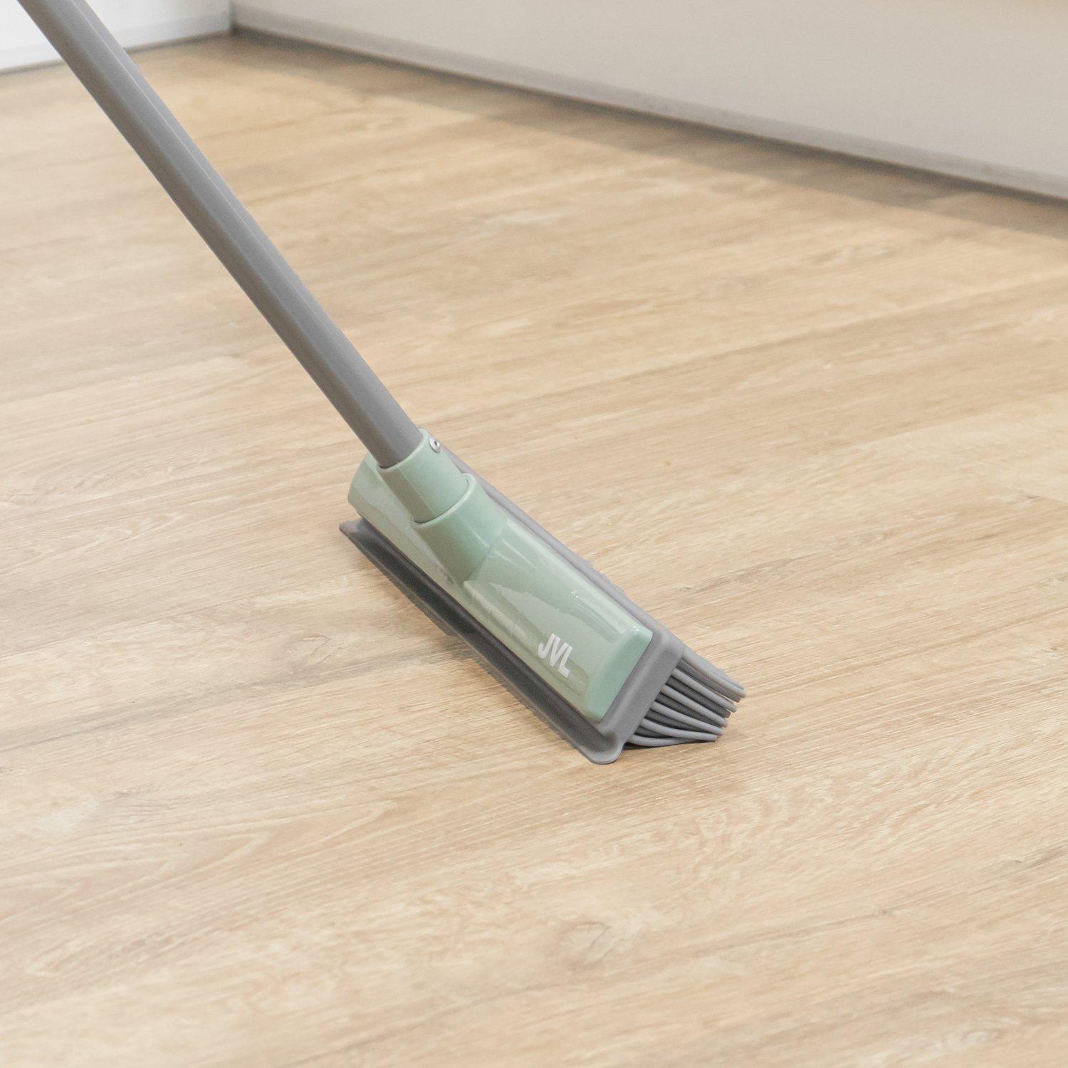 Grey - JVL - JVL Rubber Broom - Grey - 13