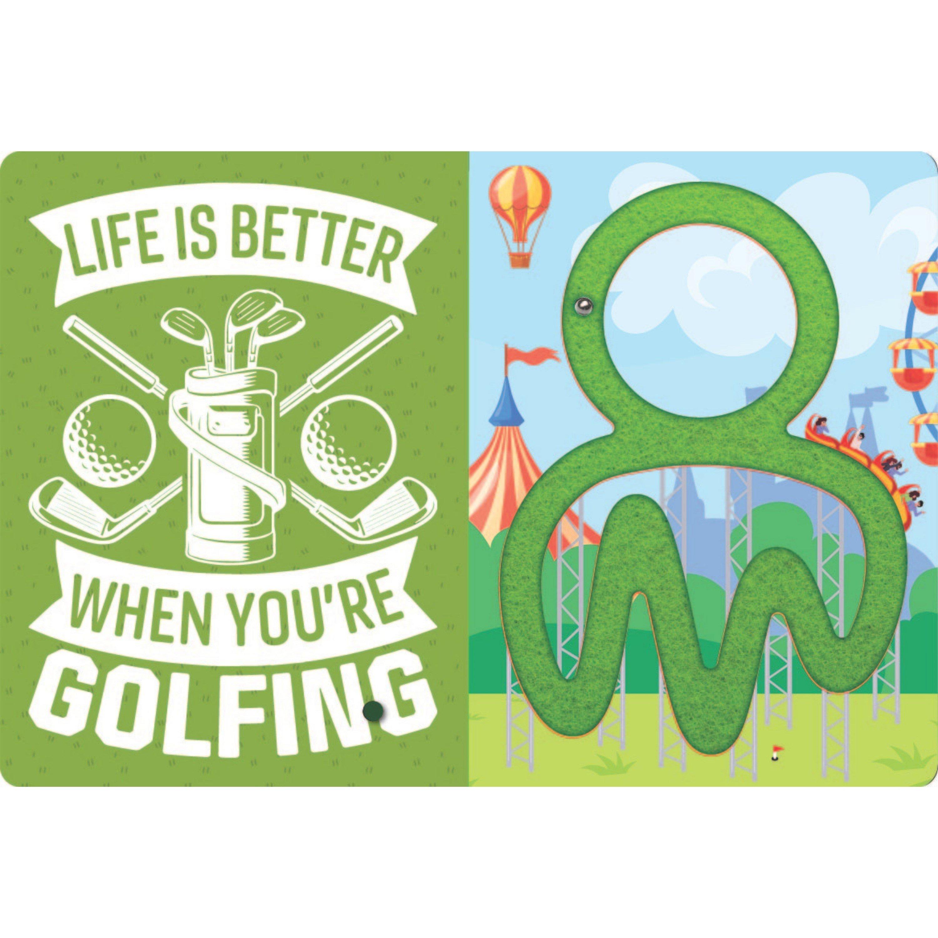 Multi - Boxer Gifts - Mini Mini Golf Gift Book: Funny Golf Gifts - 5