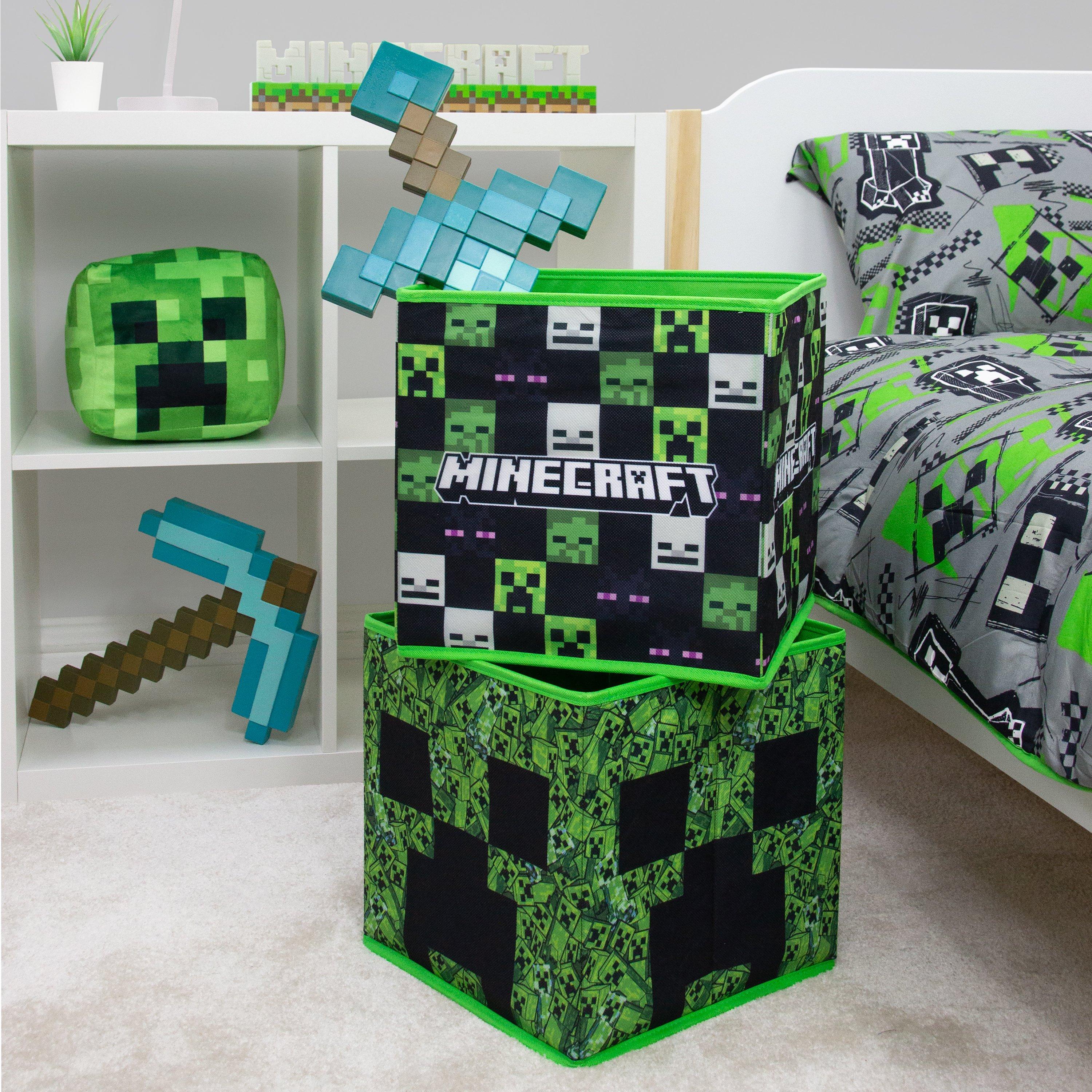 Multicolour - Minecraft - Minecraft Survival 2 Pack Storage Box - 1