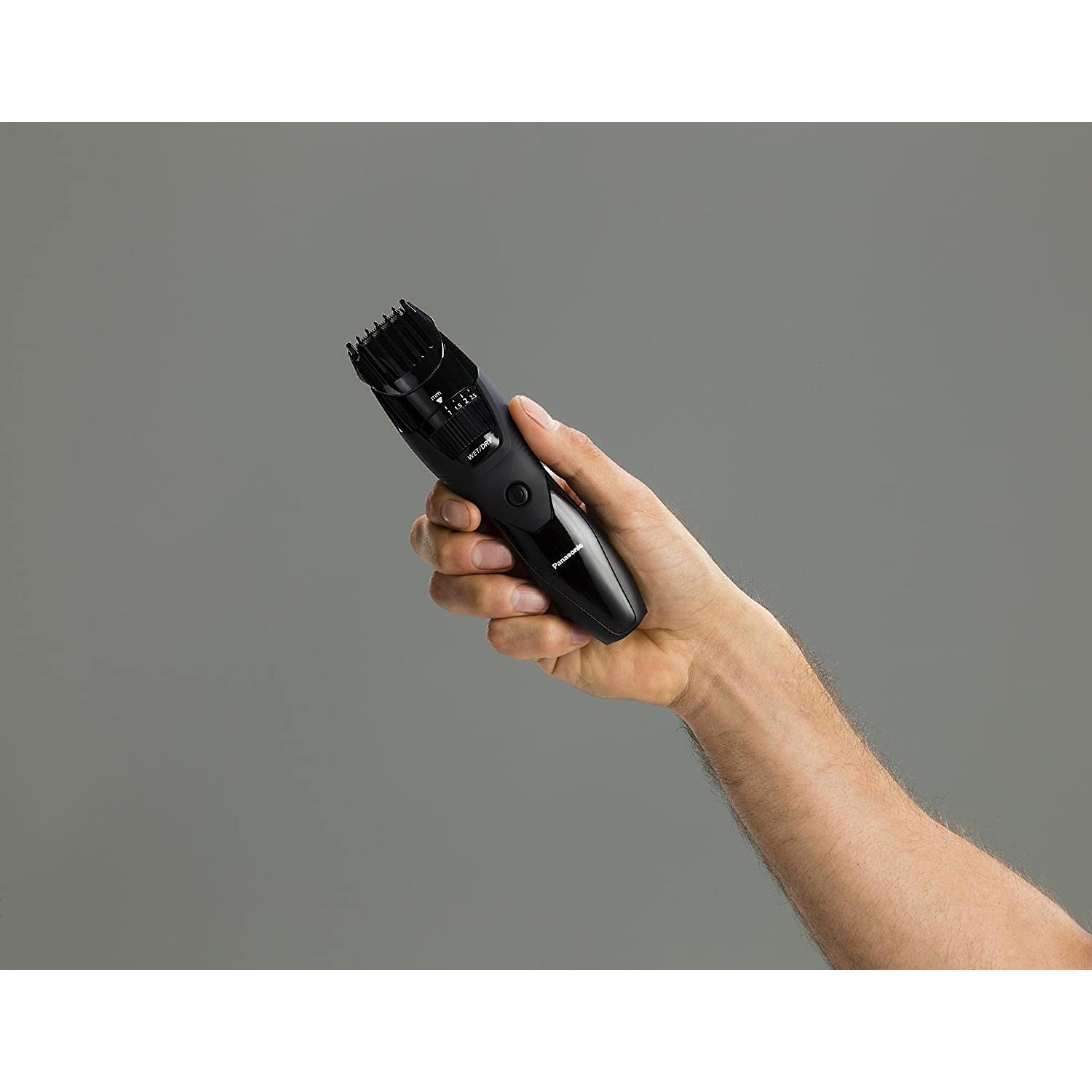 Black - Panasonic - Panasonic Beard Trimmer - 8