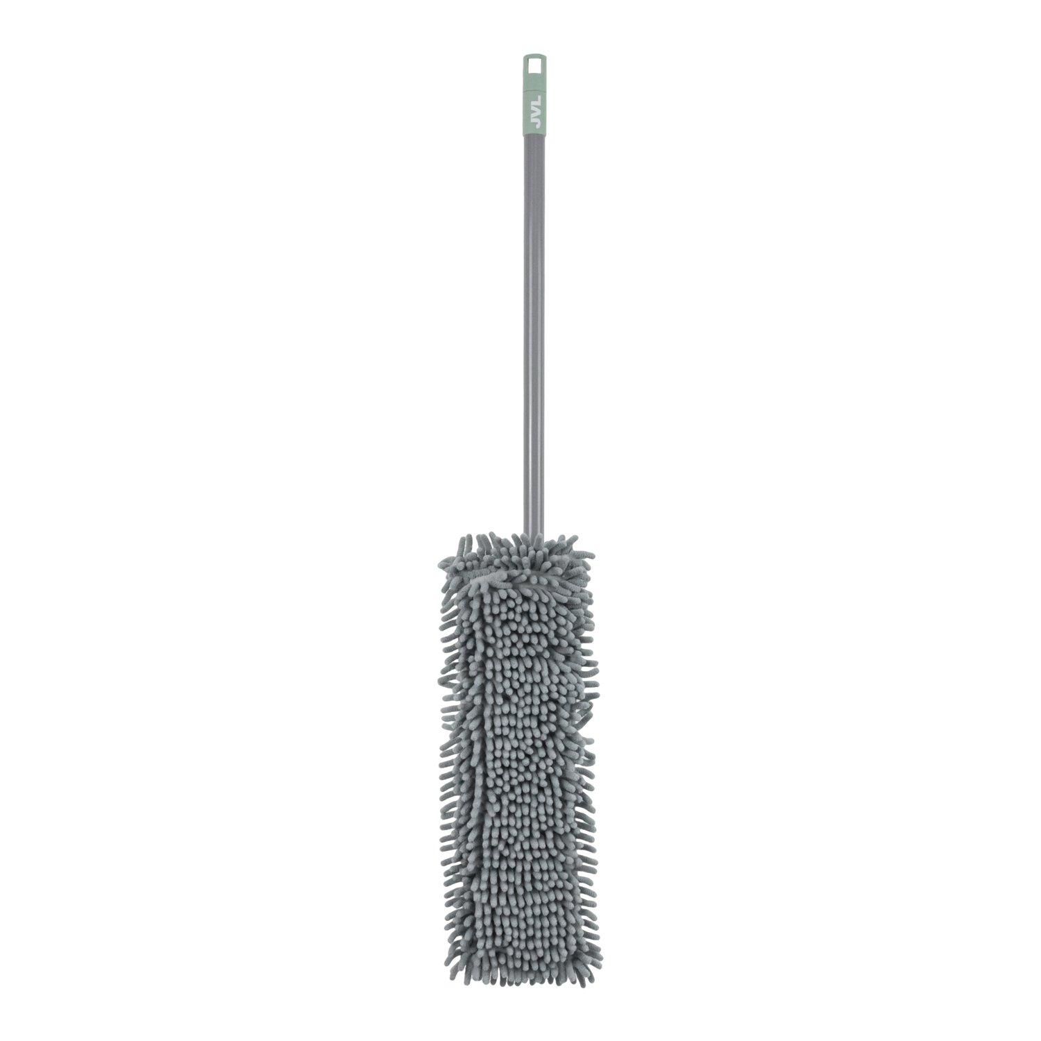Grey - JVL - JVL Extendable Chenille Mop - Grey - 3