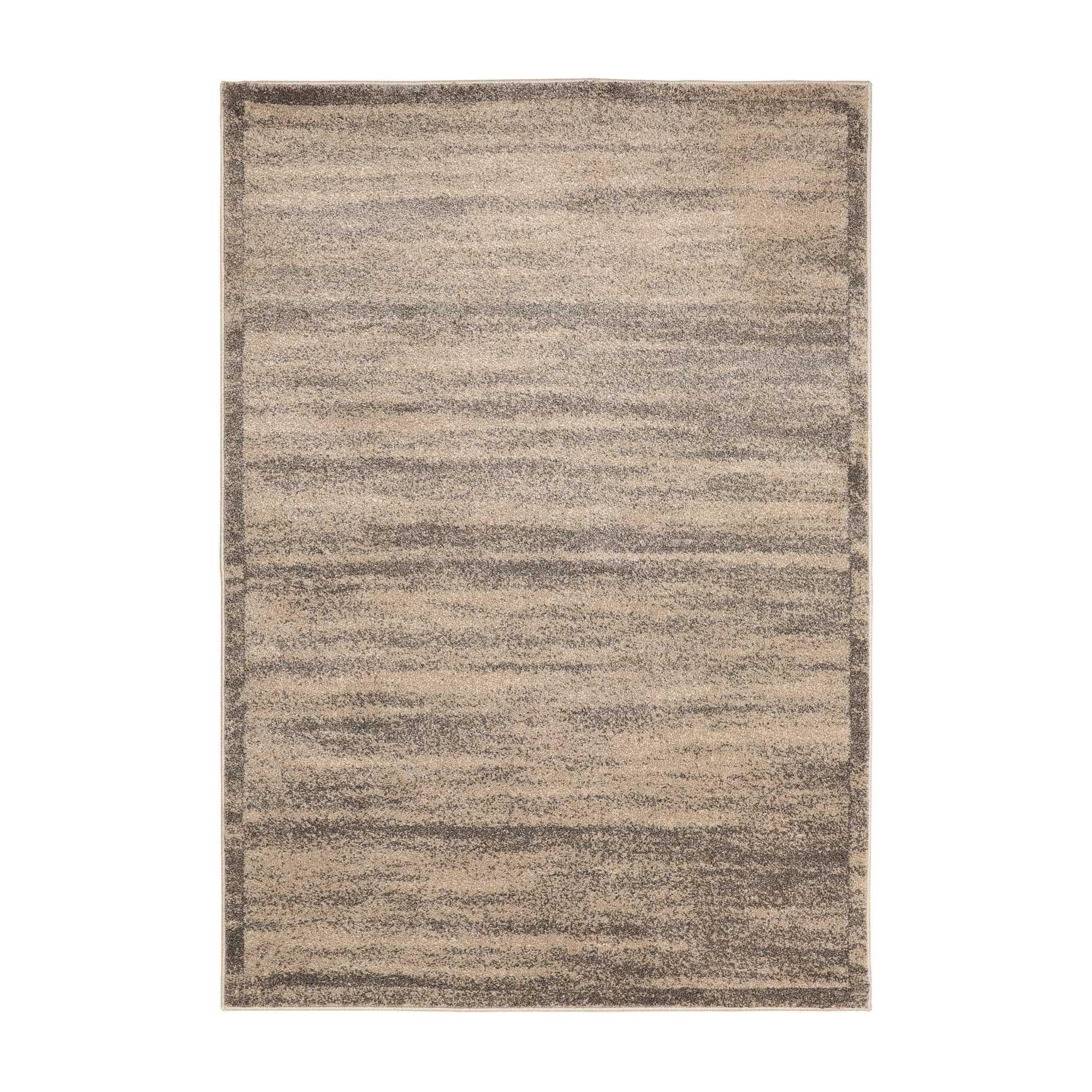 Taupe - Homemaker - Venice Texturbord Rug Taupe - 2