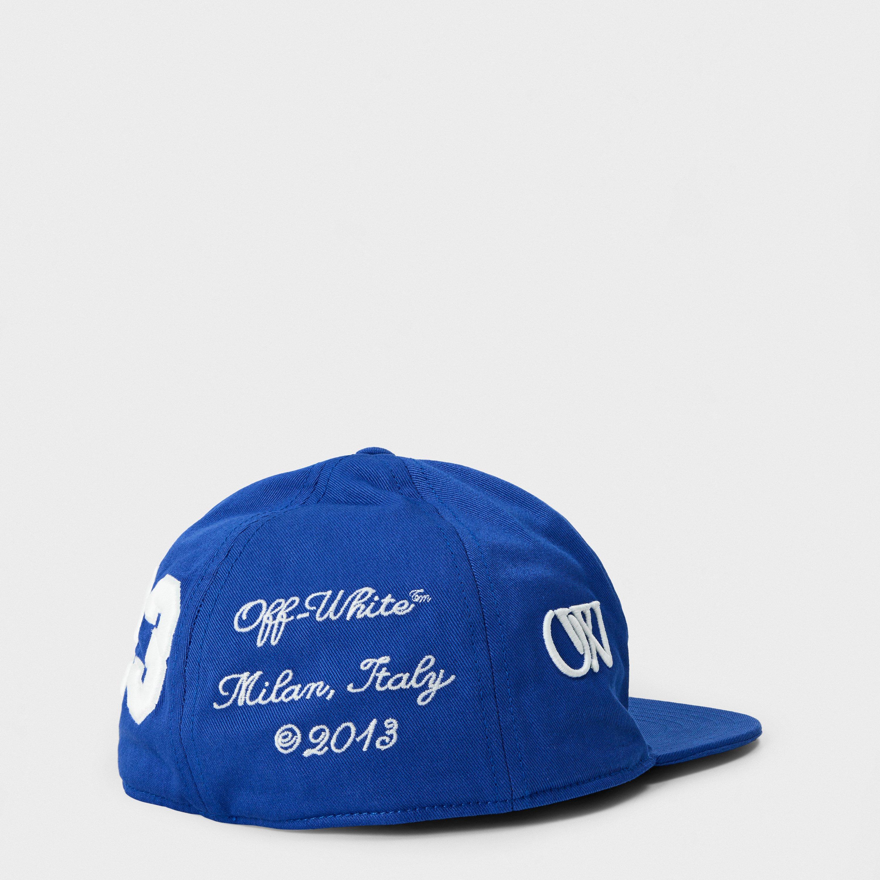 Blue/White - Off White - Men's Baseball Cap - 2