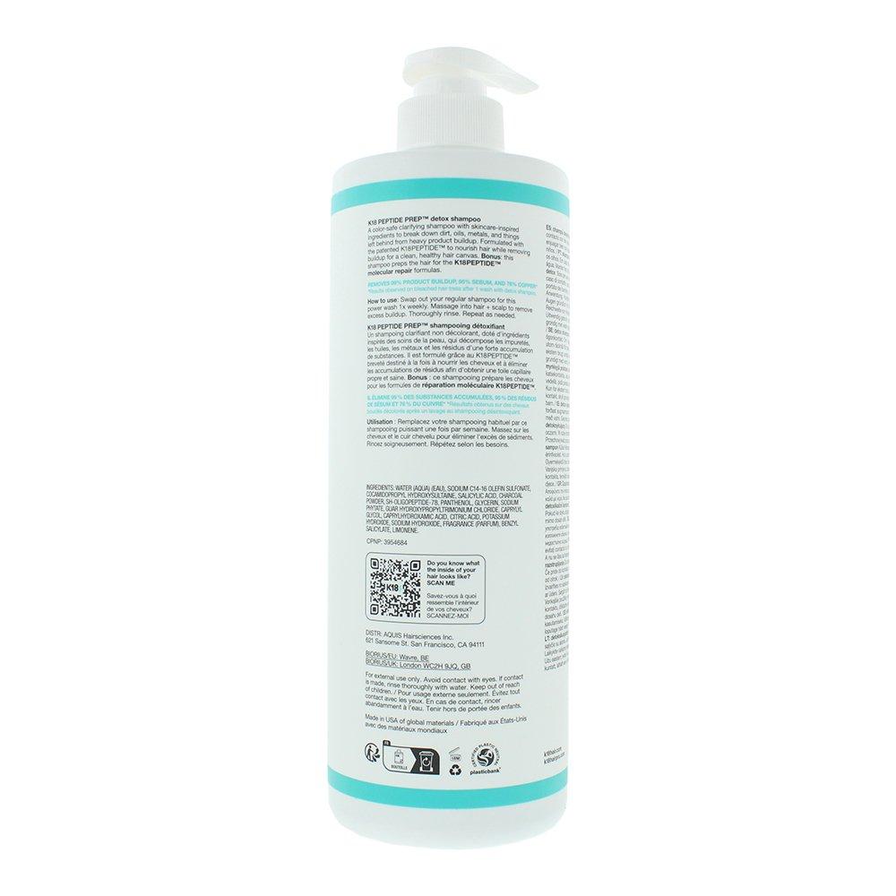 None - K18 - K18 Detox Peptide Prep Shampoo 930ml - 2