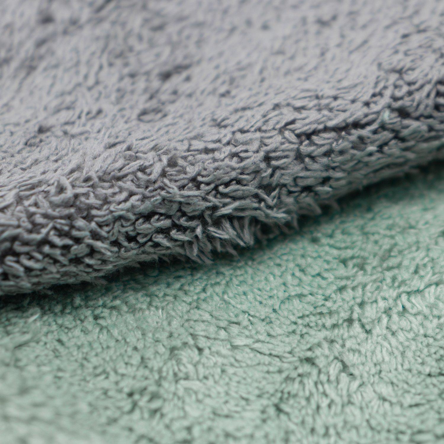 Grey - JVL - JVL Microfibre Cloth - Grey/Green - 3