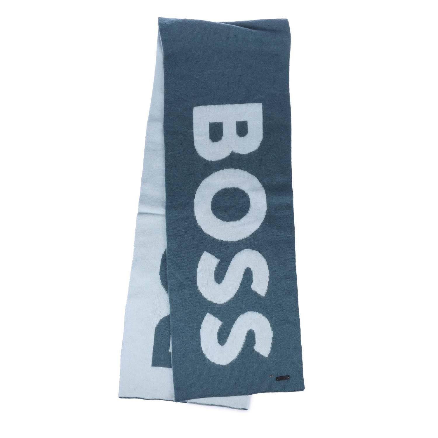 Turquoise - Boss - Feodoro Scarf - 3
