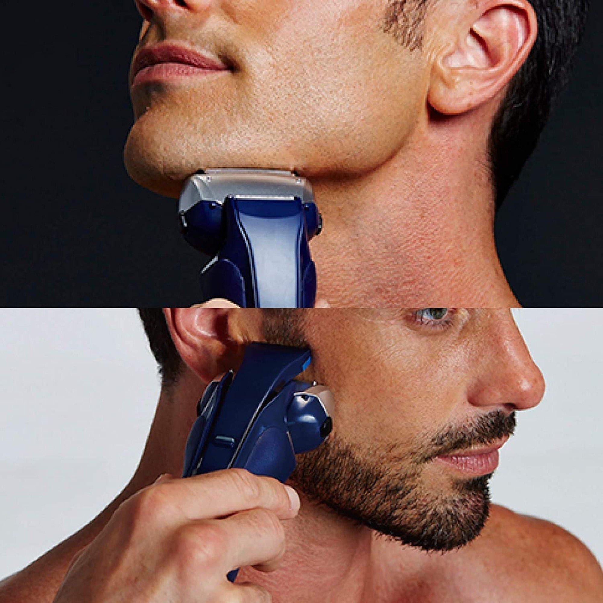 Black - Panasonic - Panasonic 3 Blade Foil Shaver - 4