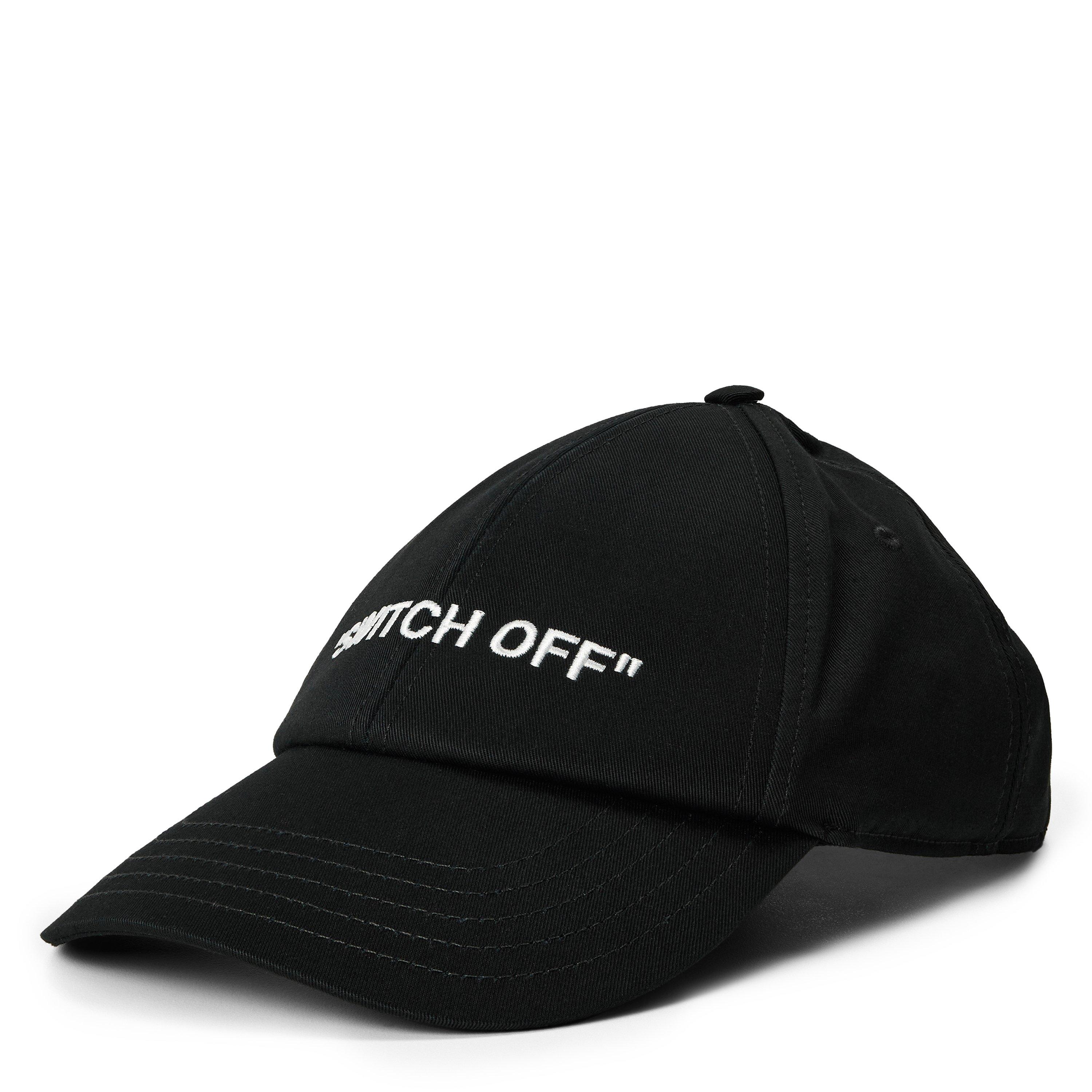 Off White Men's Adjustable Baseball Cap - Black/Red - M