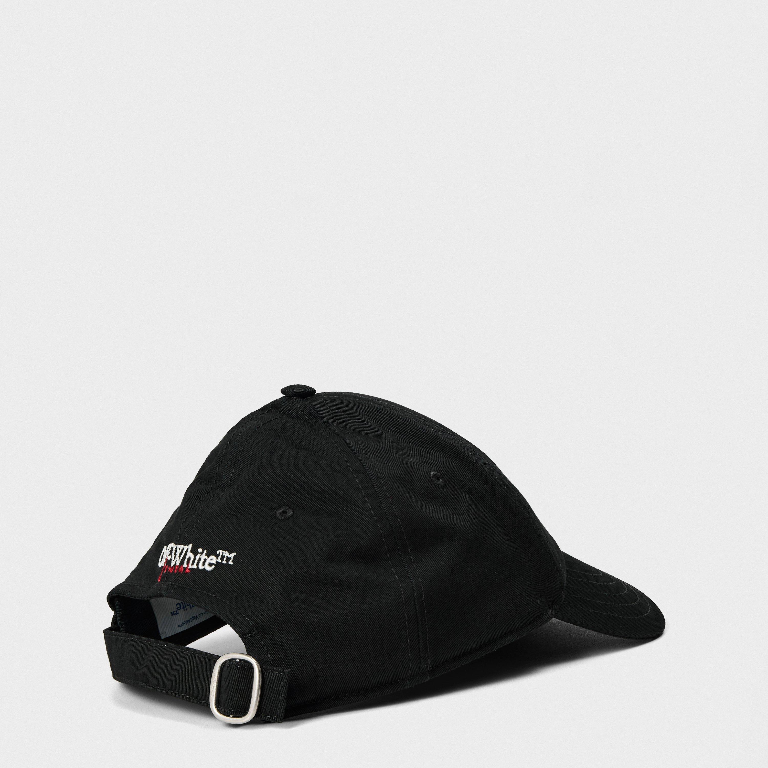 Black/Red - Off White - Men's Baseball Cap - 2