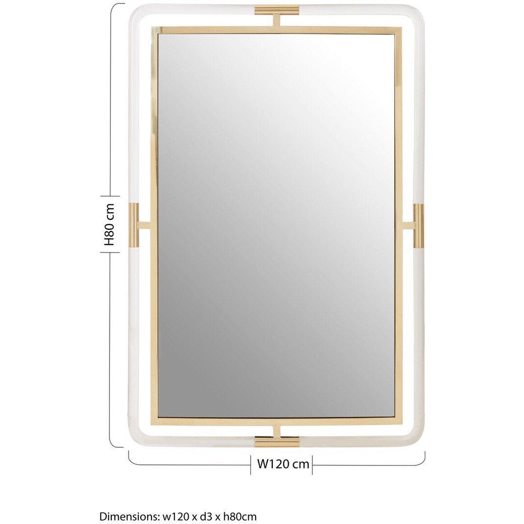 Clear - Premier Housewares - Remo Dual Lined Wall Mirror - 3