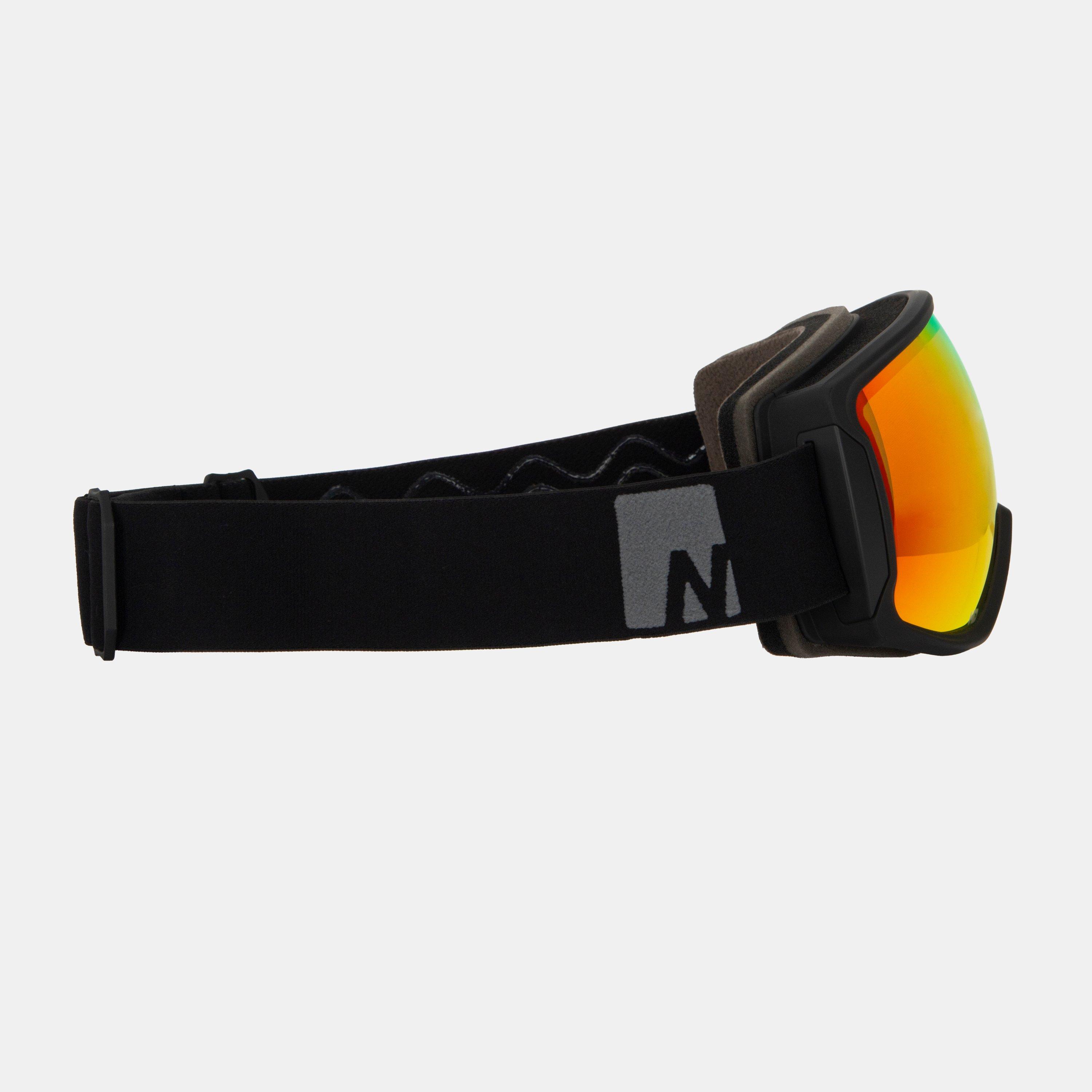 Preto - Nevica - Over Glasses Compatible Anti-Fog UV Protection Ski Goggles - 3